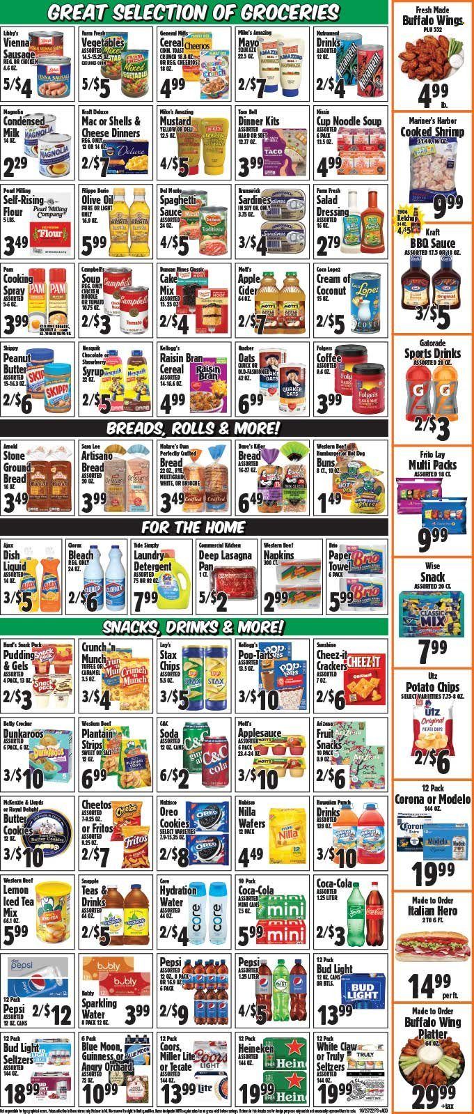 Western Beef (FL, NY) Weekly Ad Flyer Specials October 27 to November 2, 2022