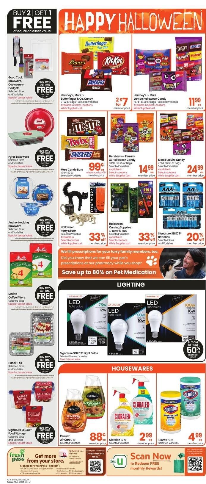 Safeway (WA) Weekly Ad Flyer Specials October 26 to November 1, 2022