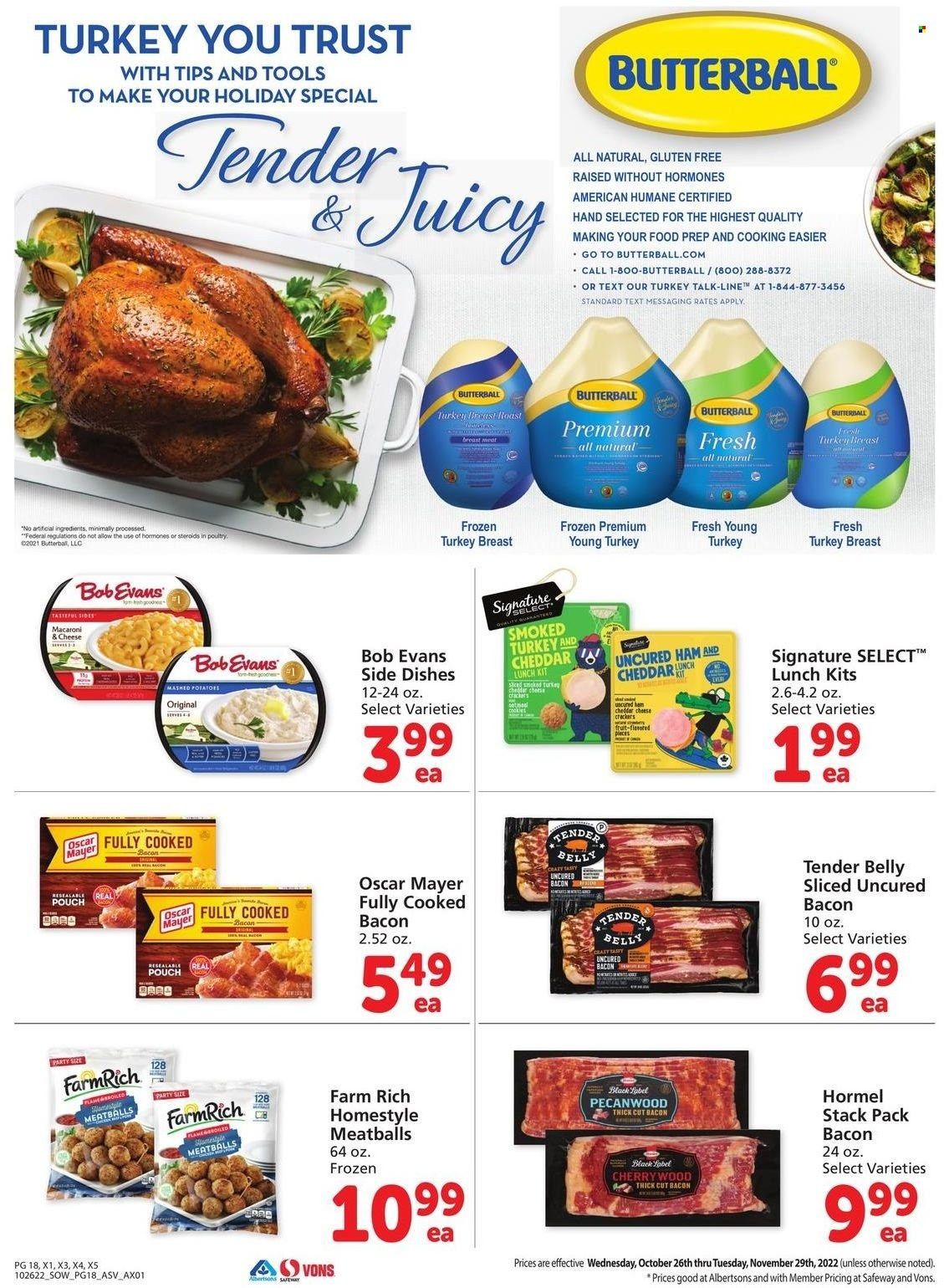 Safeway (AZ, CO, ID, MT, NE, NM) Weekly Ad Flyer Specials October 26 to November 29, 2022