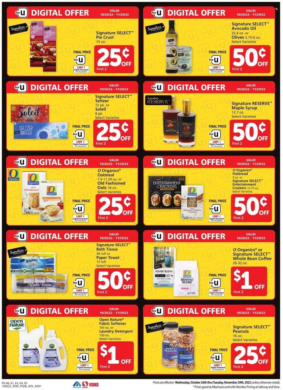 Safeway (AZ, CO, ID, MT, NE, NM) Weekly Ad Flyer Specials October 26 to November 29, 2022