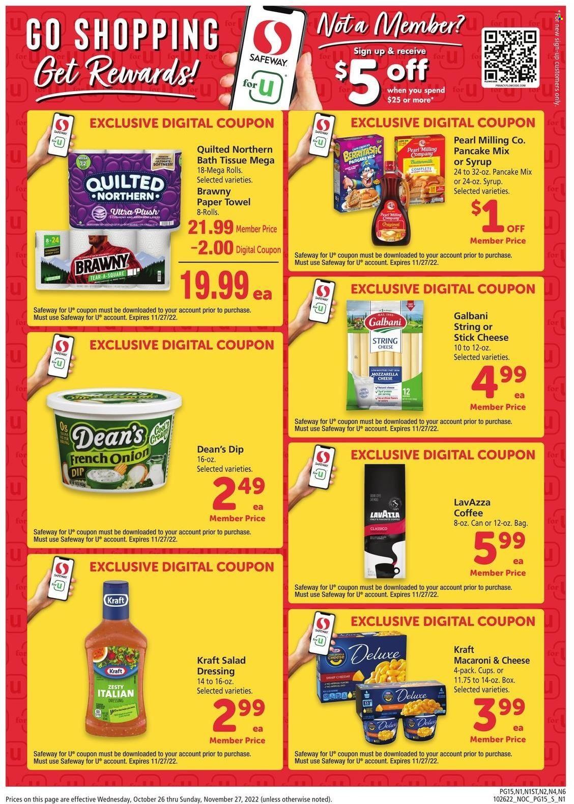Safeway (CA, HI, OR, WA) Weekly Ad Flyer Specials October 26 to November 27, 2022