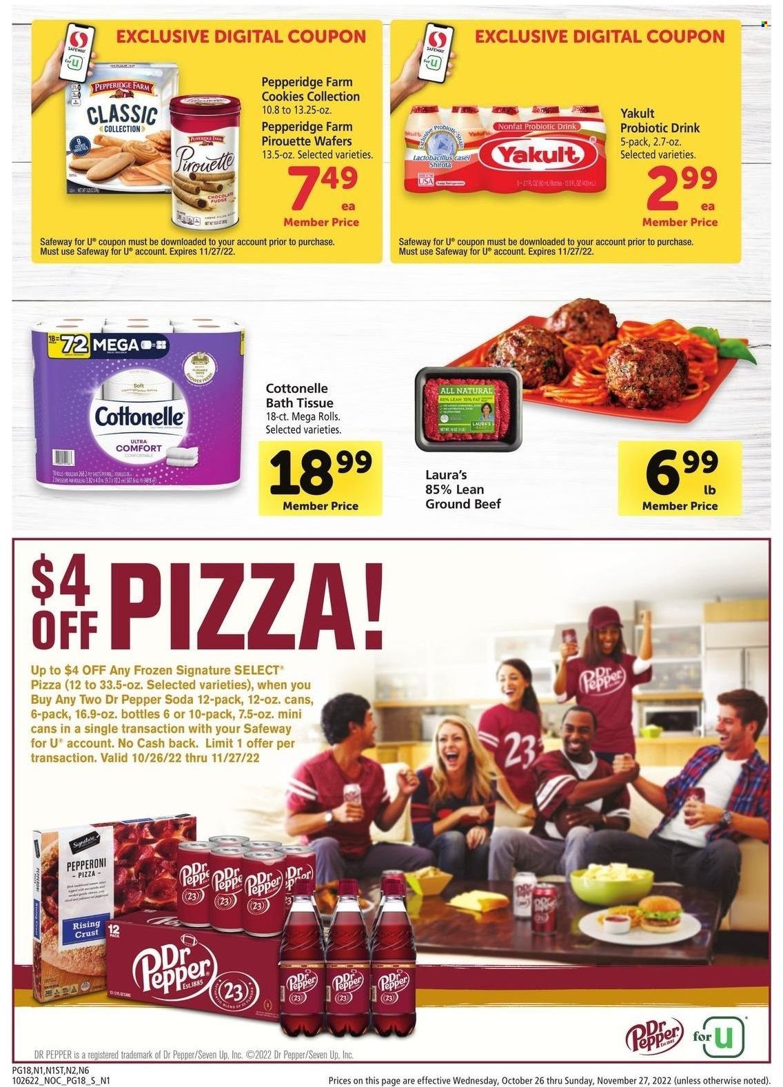 Safeway (CA, HI, OR, WA) Weekly Ad Flyer Specials October 26 to November 27, 2022