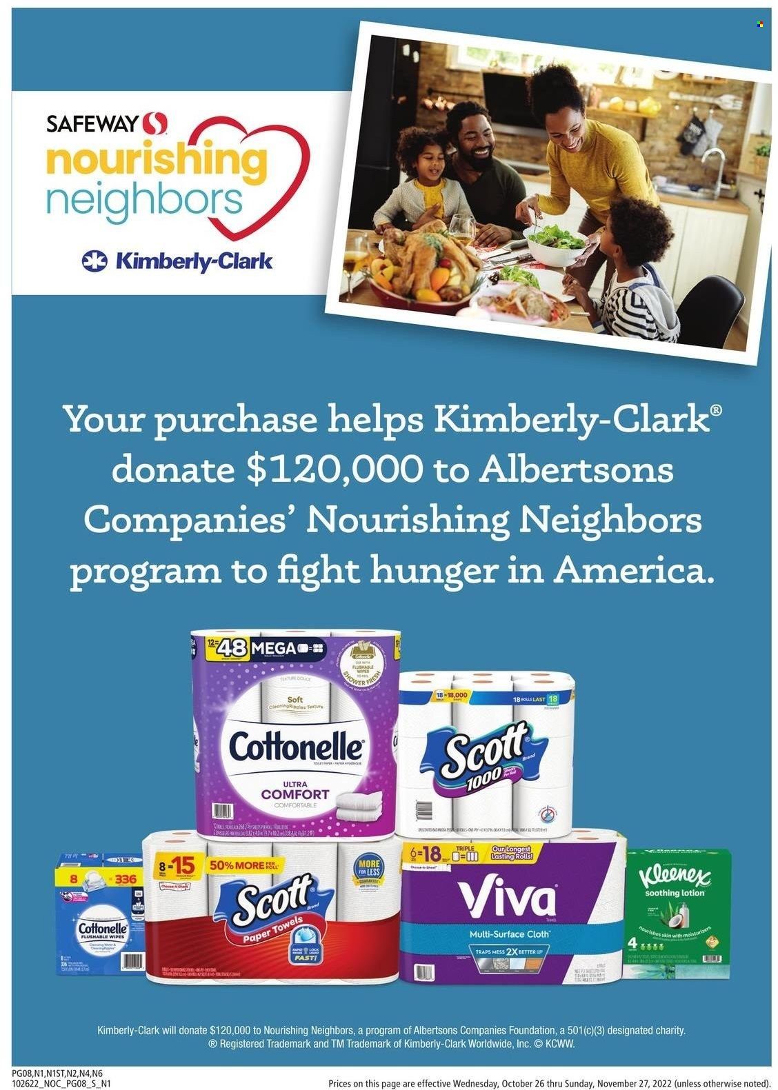 Safeway (CA, HI, OR, WA) Weekly Ad Flyer Specials October 26 to November 27, 2022
