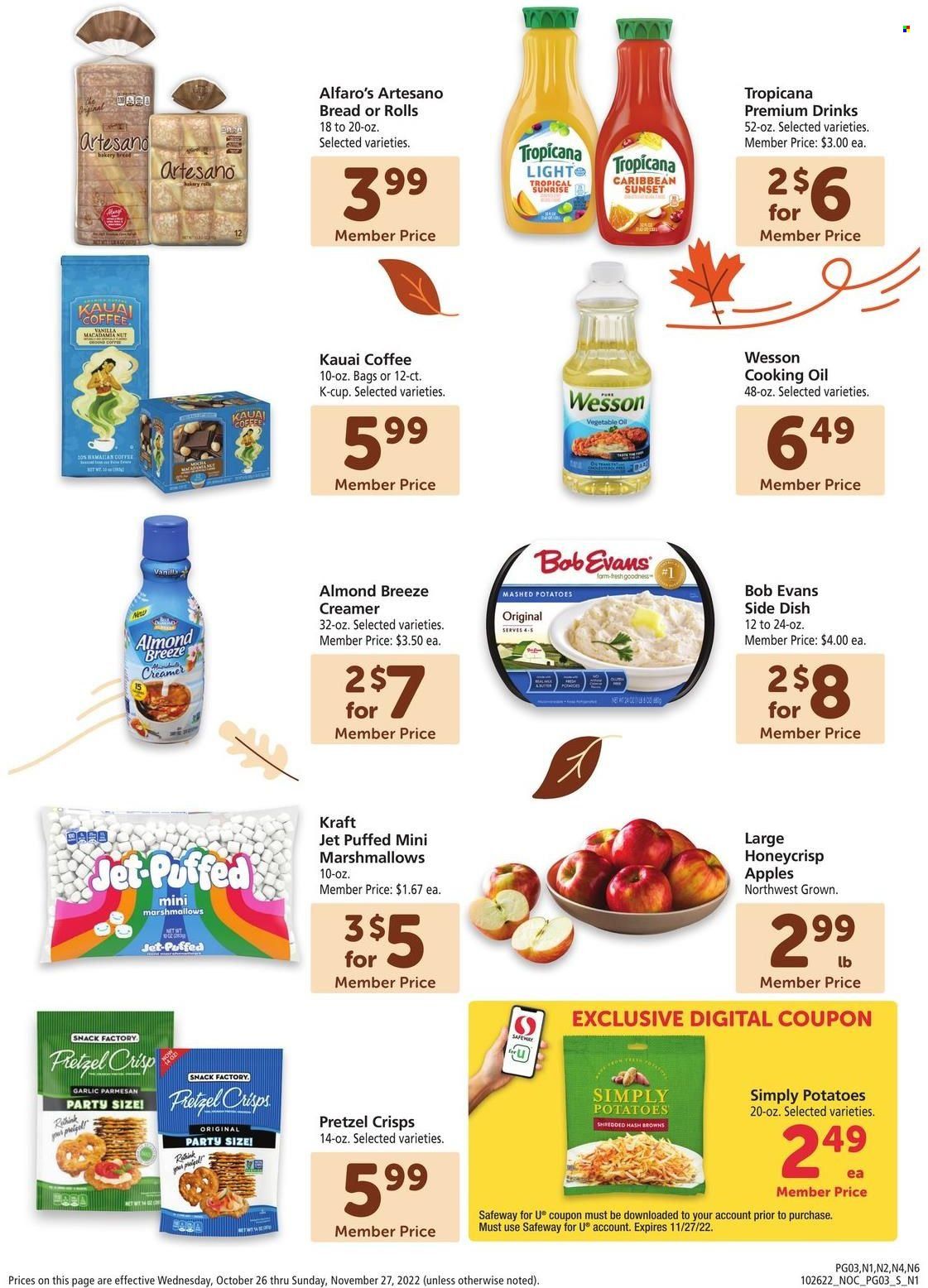 Safeway (CA, HI, OR, WA) Weekly Ad Flyer Specials October 26 to November 27, 2022