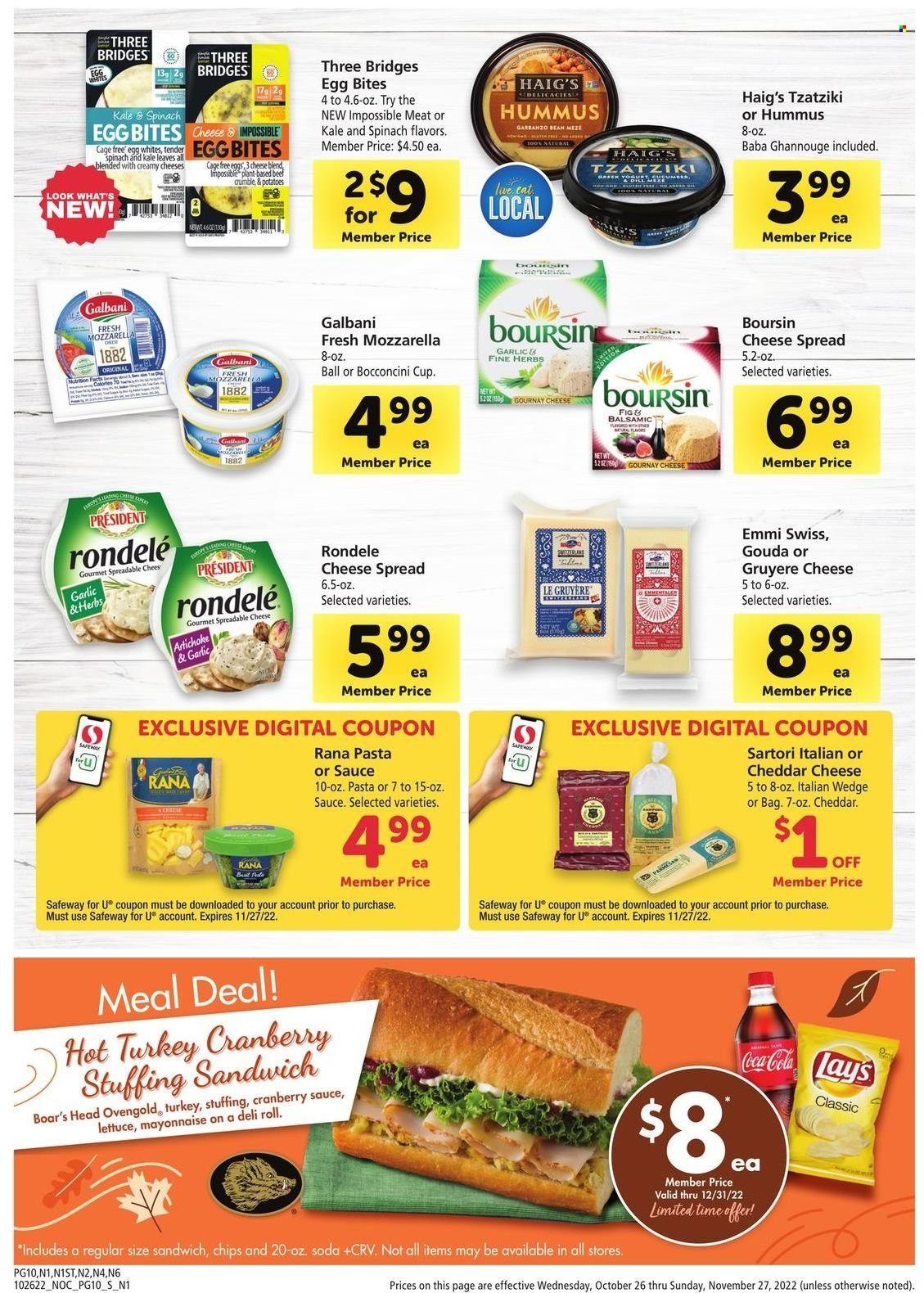 Safeway (CA, HI, OR, WA) Weekly Ad Flyer Specials October 26 to November 27, 2022