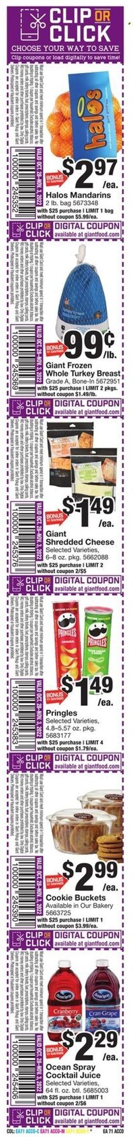 Giant Food (DE, MD, VA) Weekly Ad Flyer Specials October 28 to November 3, 2022