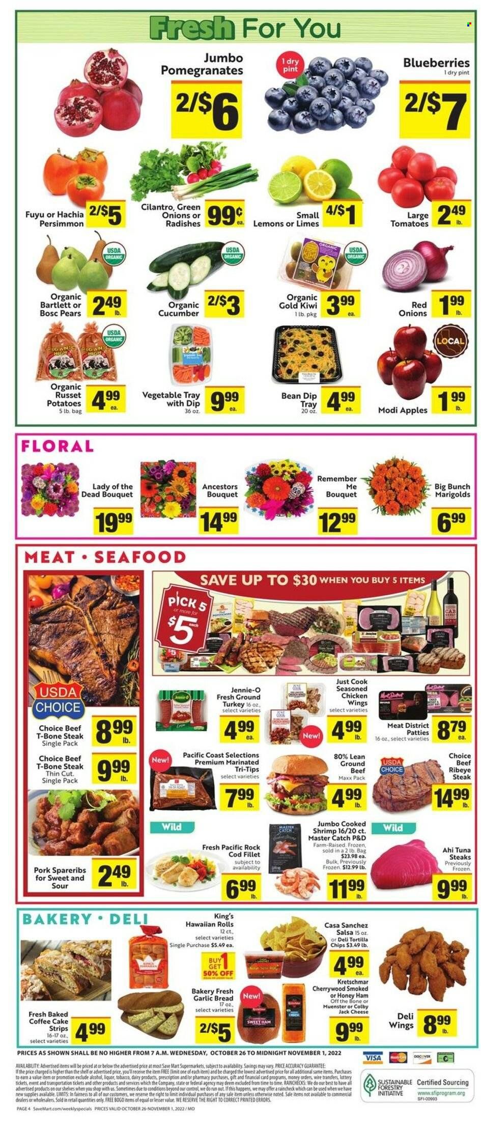 Save Mart (CA, NV) Weekly Ad Flyer Specials October 26 to November 1, 2022