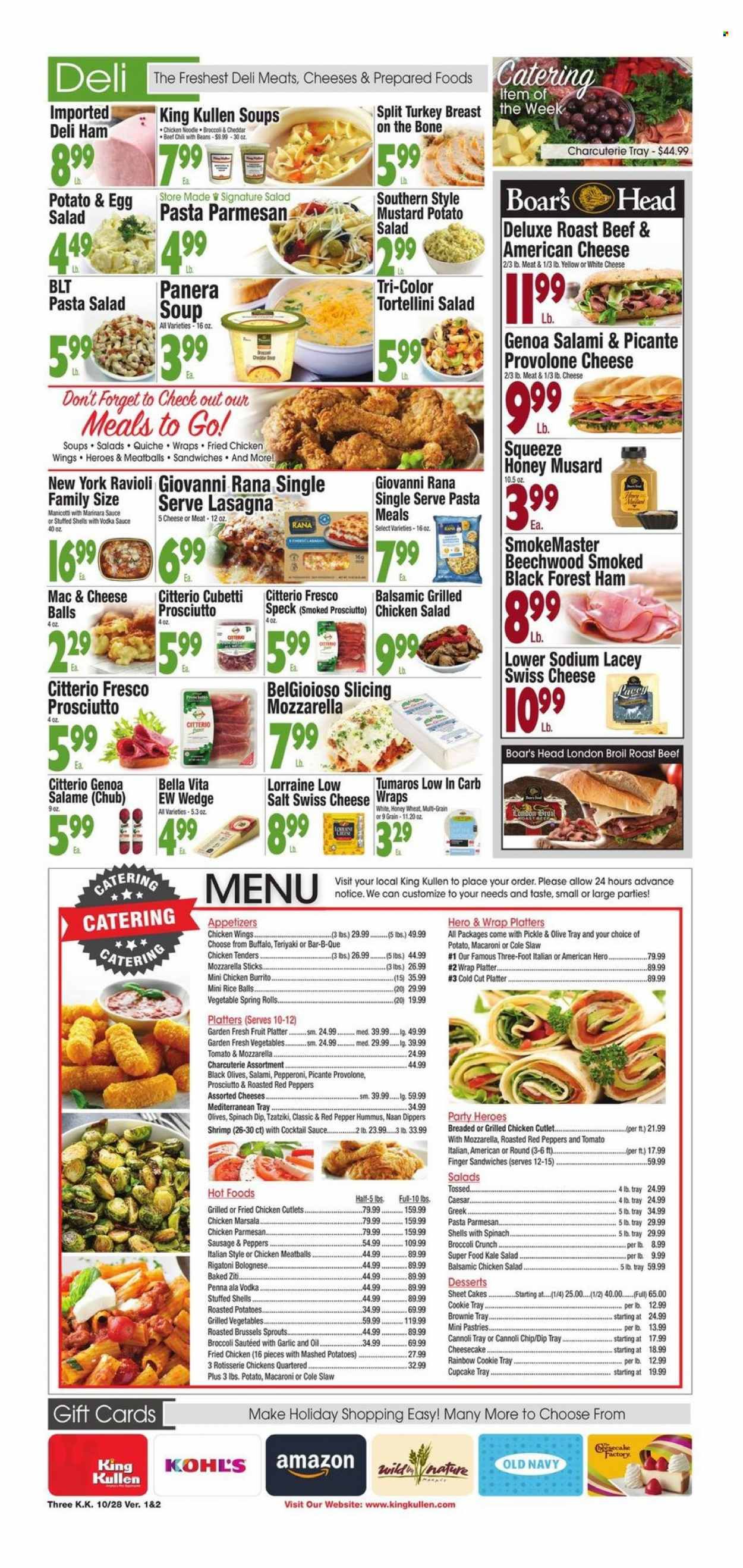 King Kullen (NY) Weekly Ad Flyer Specials October 28 to November 3, 2022