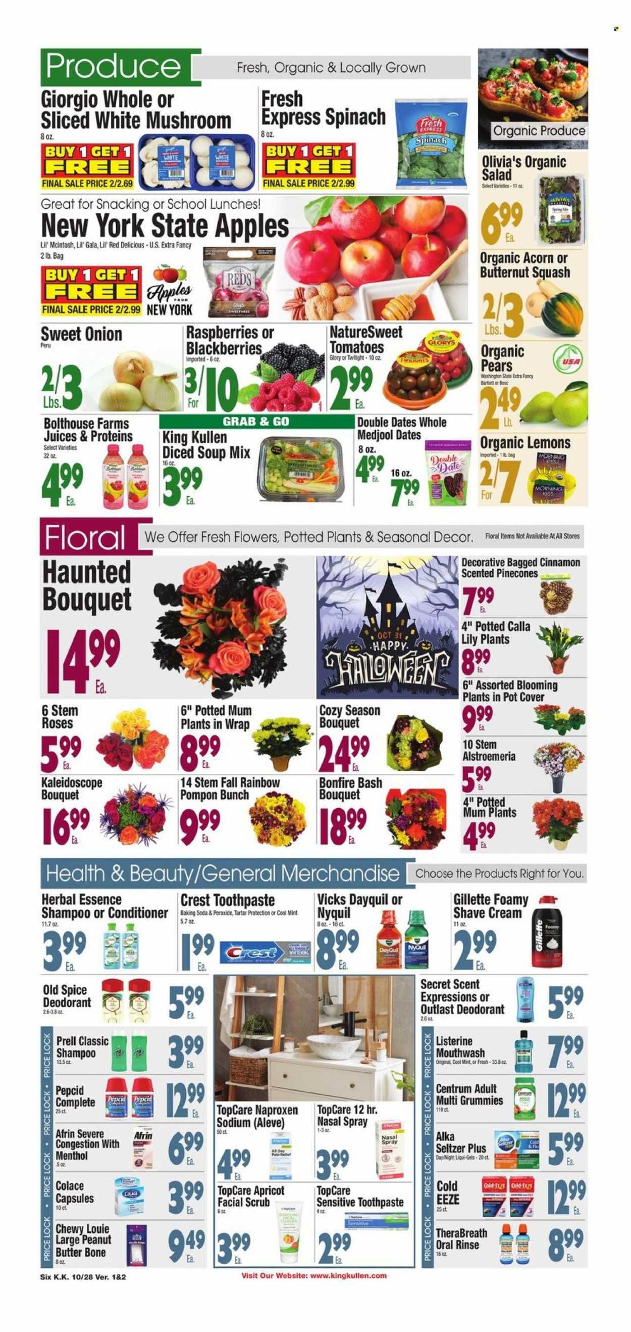 King Kullen (NY) Weekly Ad Flyer Specials October 28 to November 3, 2022