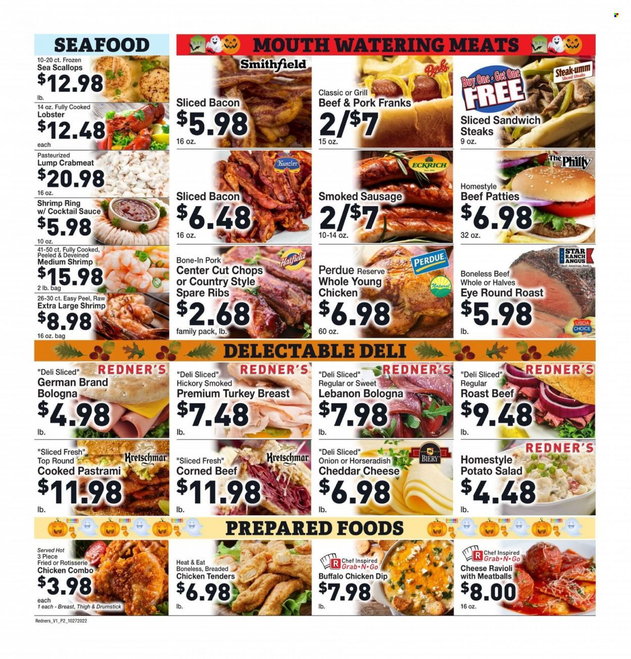 Redner's Markets (DE, MD, PA) Weekly Ad Flyer Specials October 27 to November 2, 2022