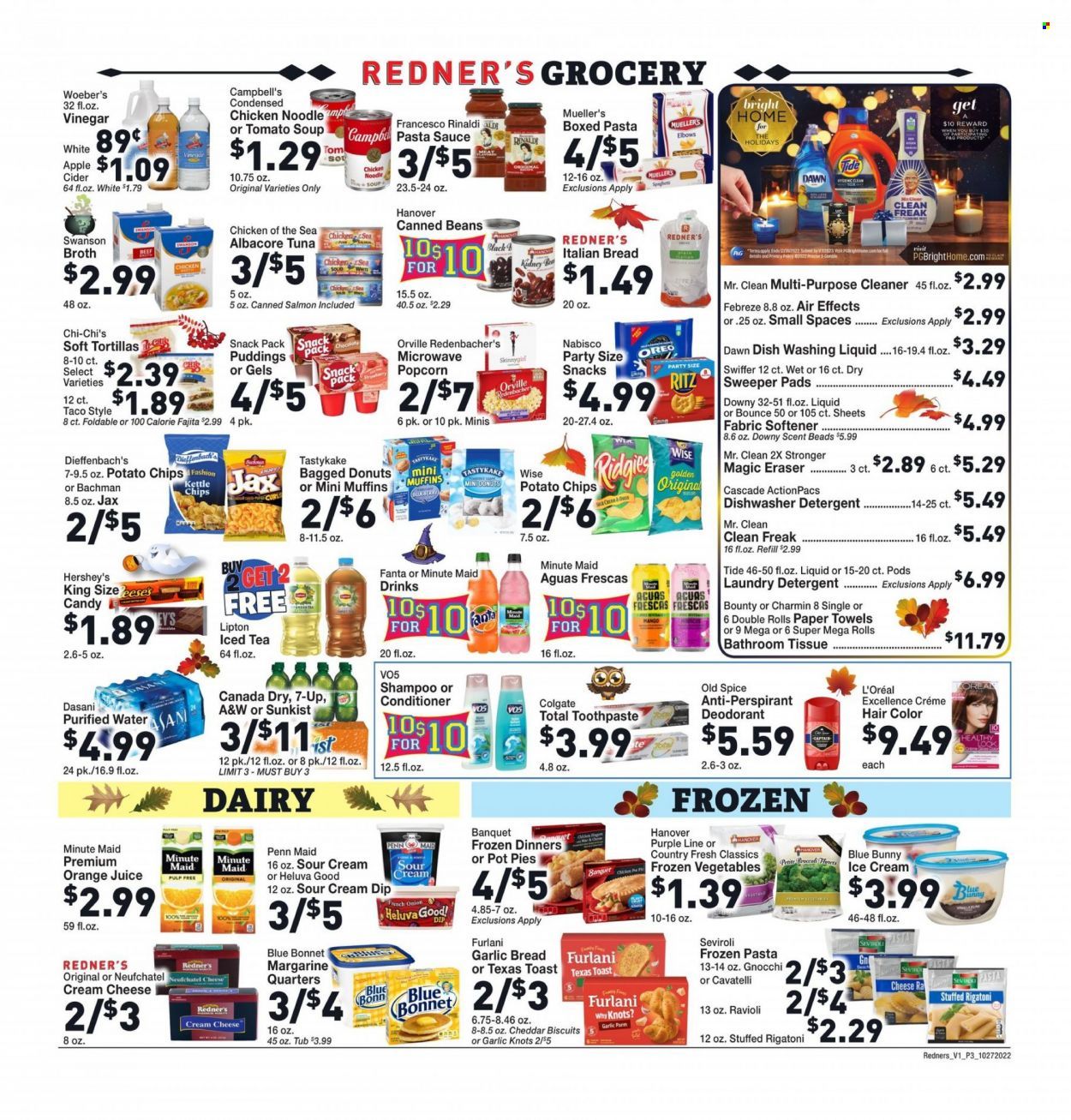 Redner's Markets (DE, MD, PA) Weekly Ad Flyer Specials October 27 to November 2, 2022