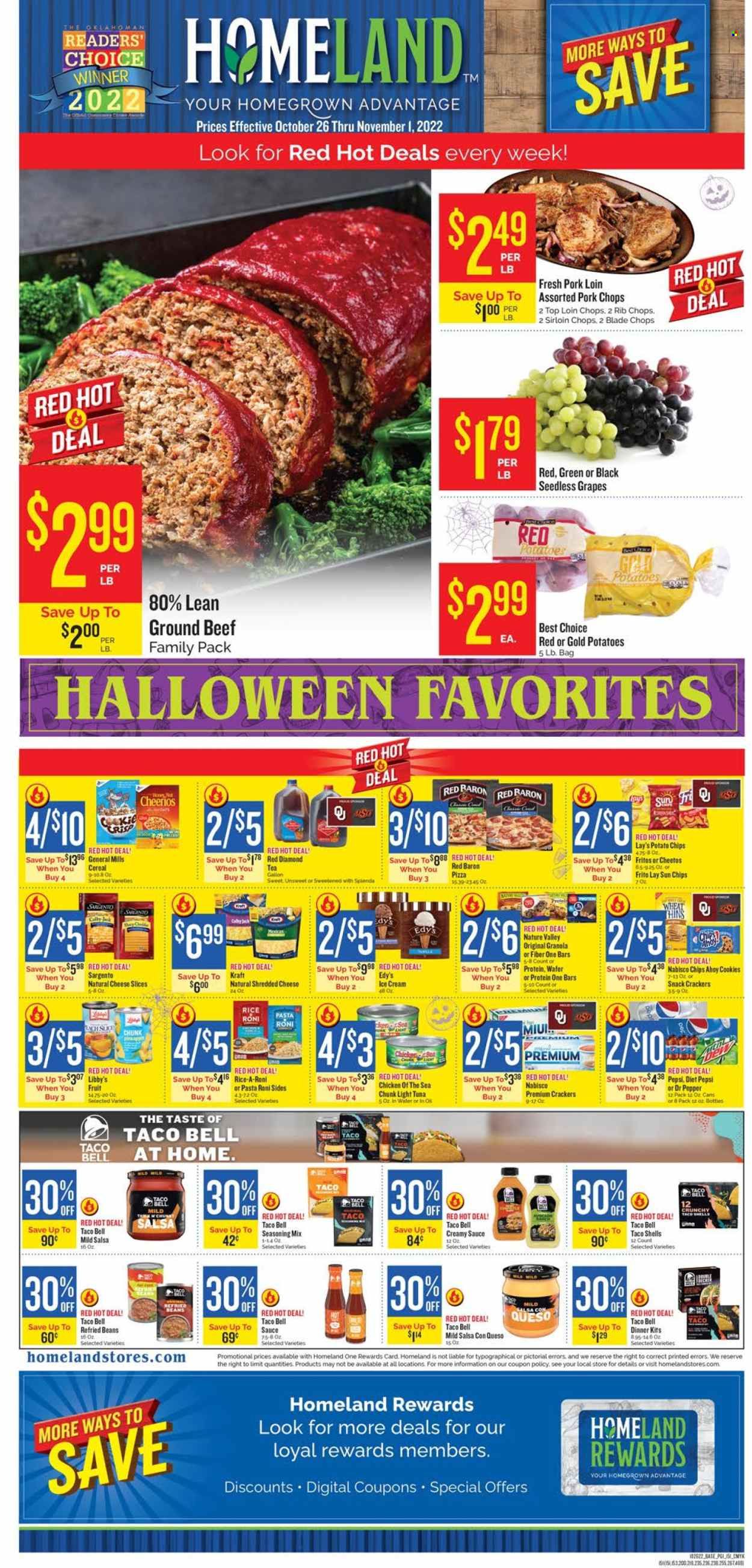 Homeland (OK, TX) Weekly Ad Flyer Specials October 26 to November 1, 2022