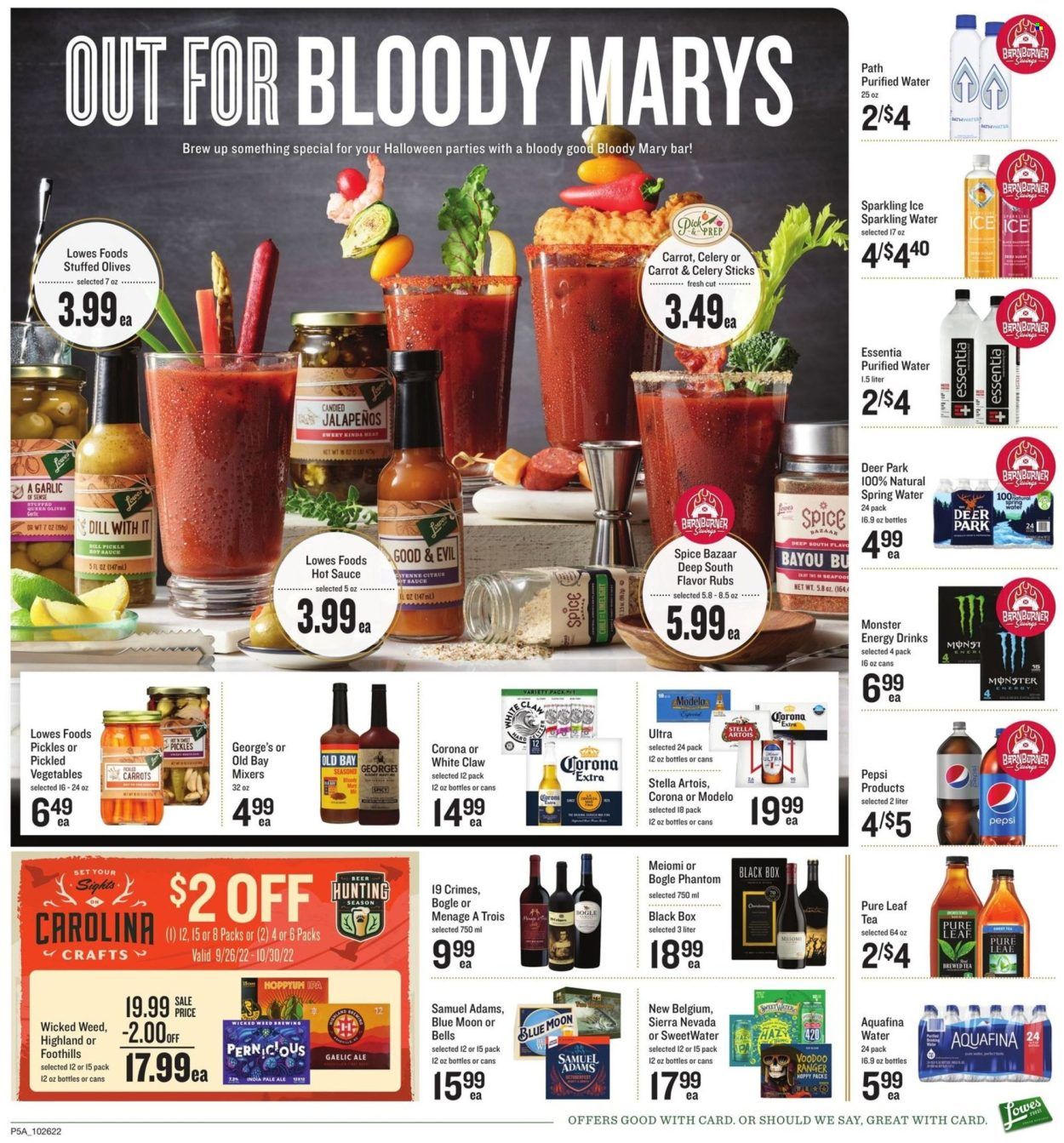 Lowes Foods (NC, SC) Weekly Ad Flyer Specials October 26 to November 1, 2022
