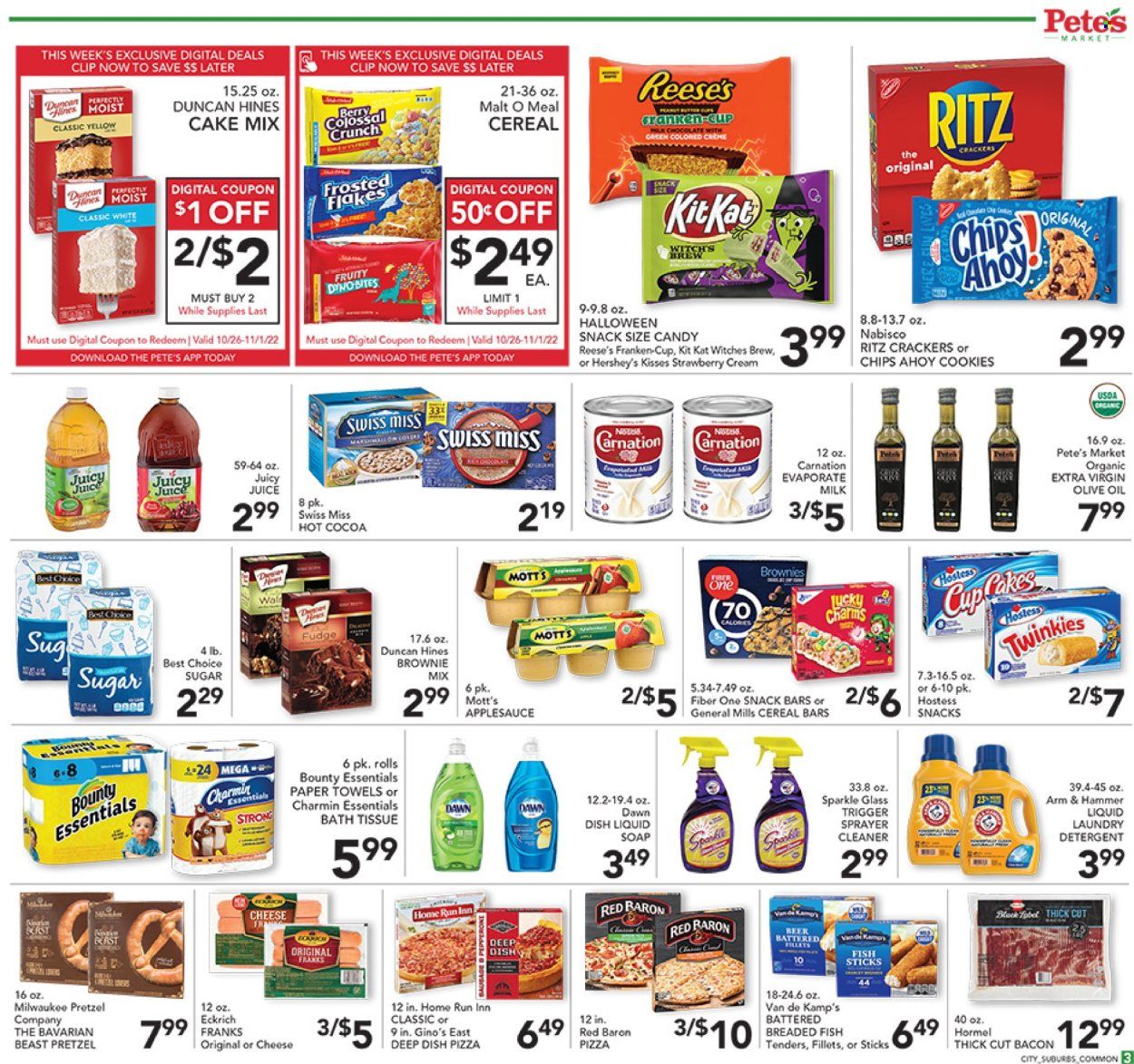 Pete's Fresh Market (IL) Weekly Ad Flyer Specials October 26 to November 1, 2022