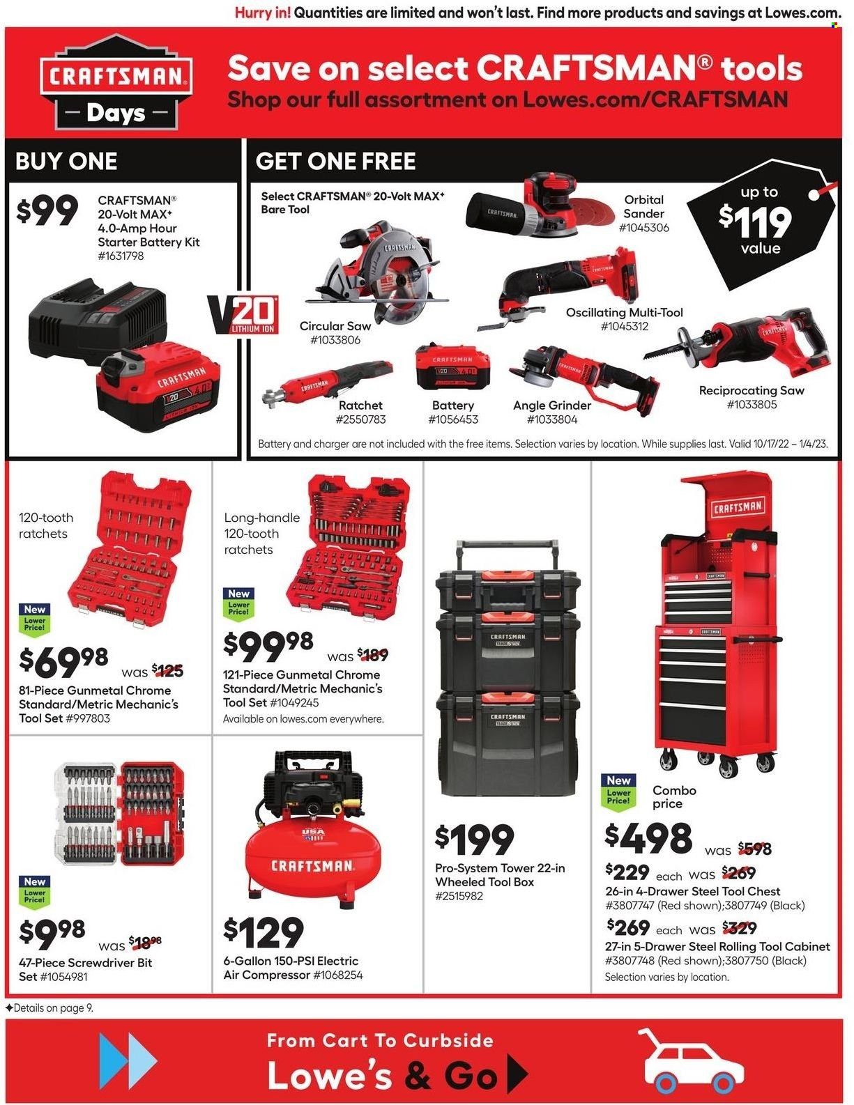Lowe's Weekly Ad Flyer Specials October 27 to November 2, 2022