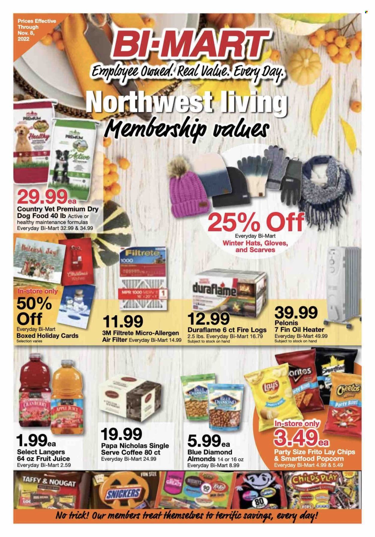 Bi-Mart (ID, OR, WA) Weekly Ad Flyer Specials October 25 to November 8, 2022