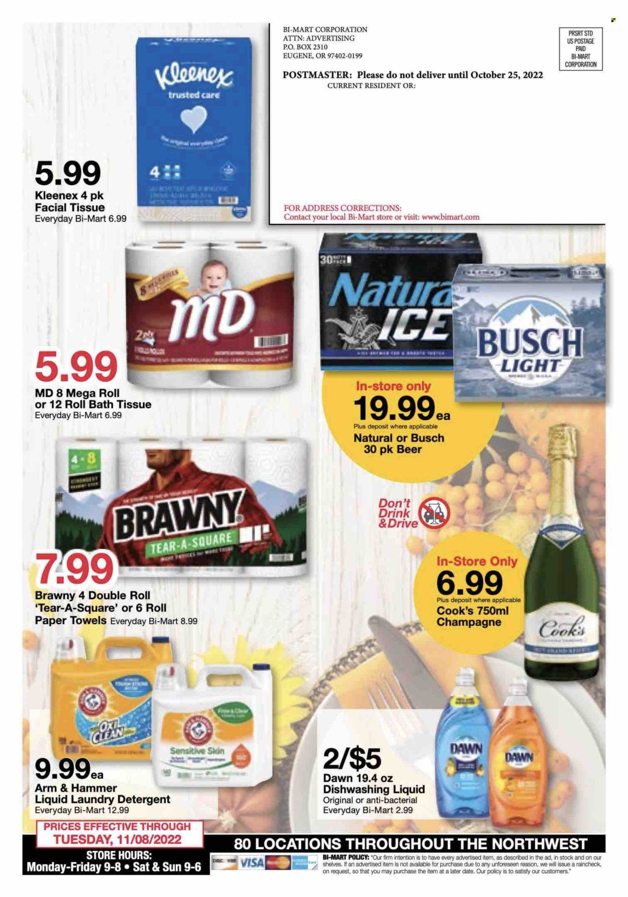 Bi-Mart (ID, OR, WA) Weekly Ad Flyer Specials October 25 to November 8, 2022