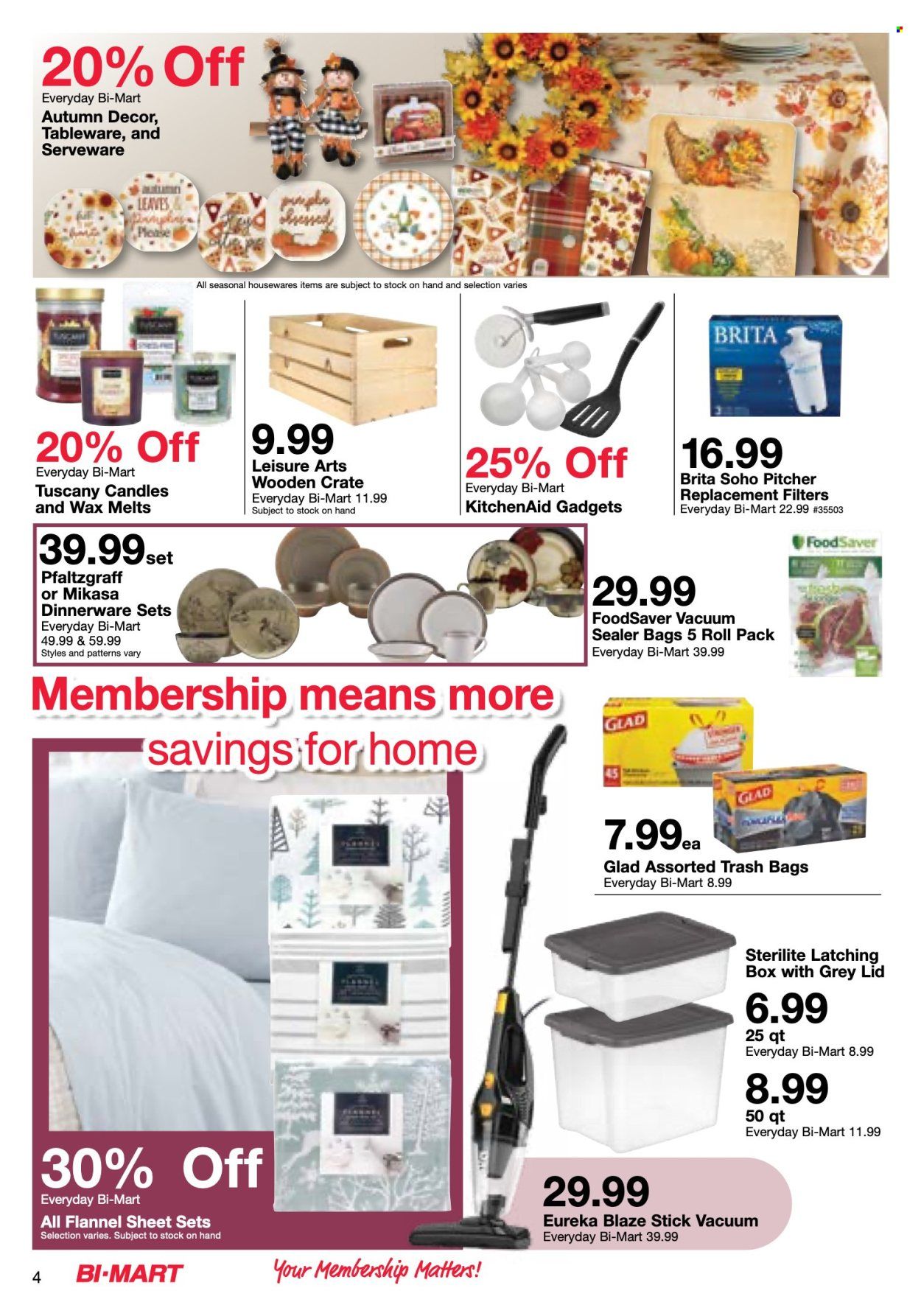 Bi-Mart (ID, OR, WA) Weekly Ad Flyer Specials October 25 to November 8, 2022