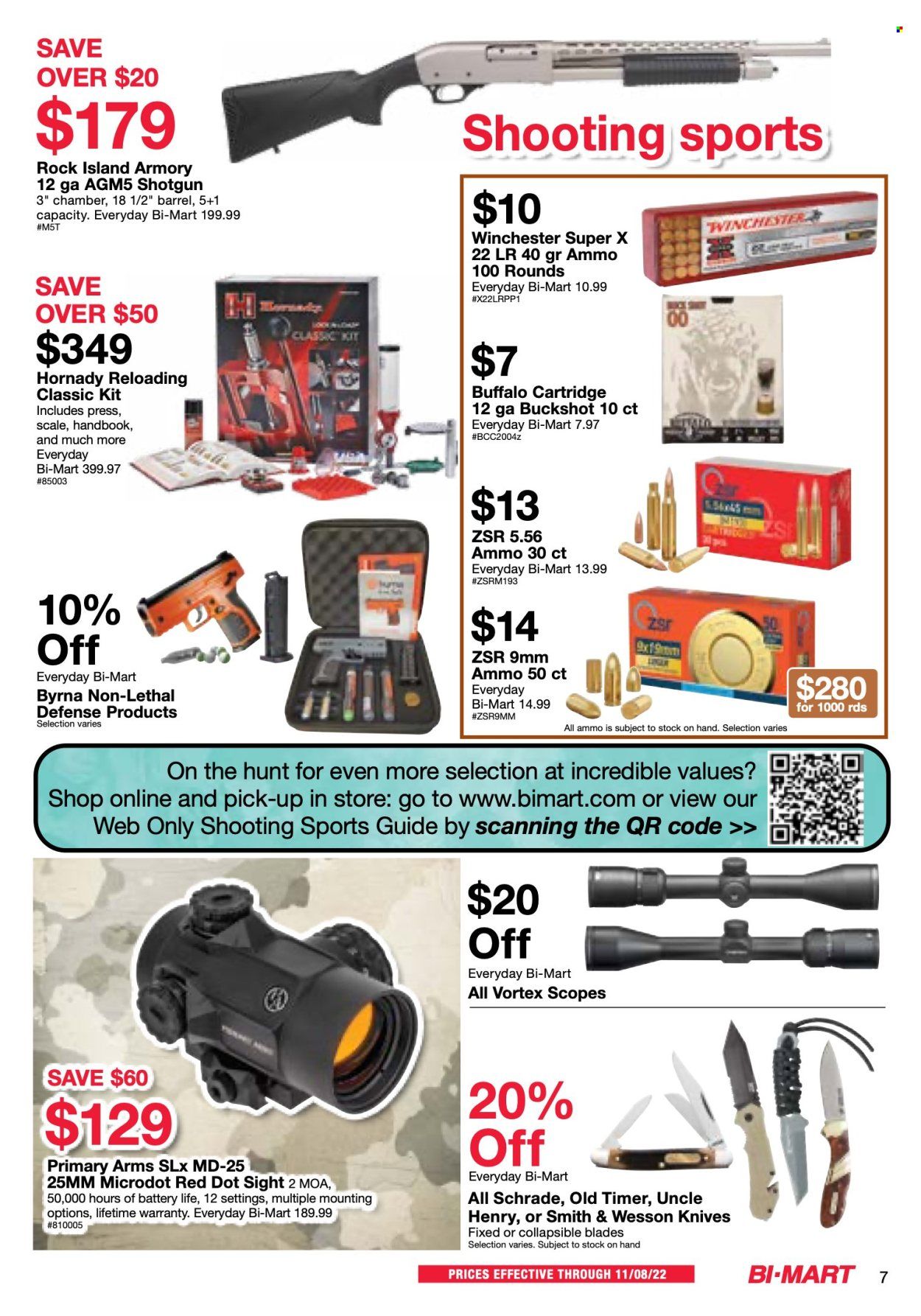 Bi-Mart (ID, OR, WA) Weekly Ad Flyer Specials October 25 to November 8, 2022