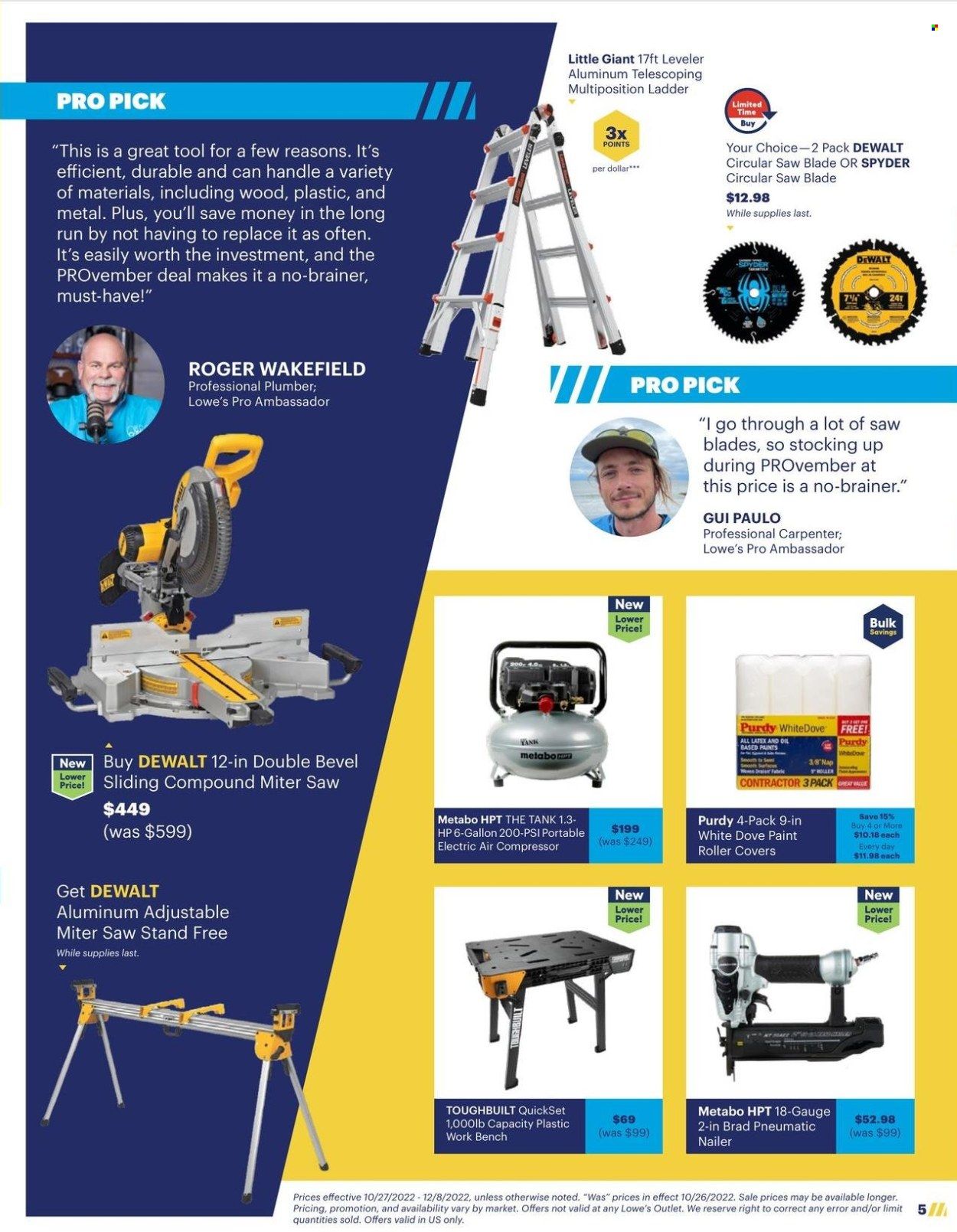 Lowe's Weekly Ad Flyer Specials October 27 to December 8, 2022