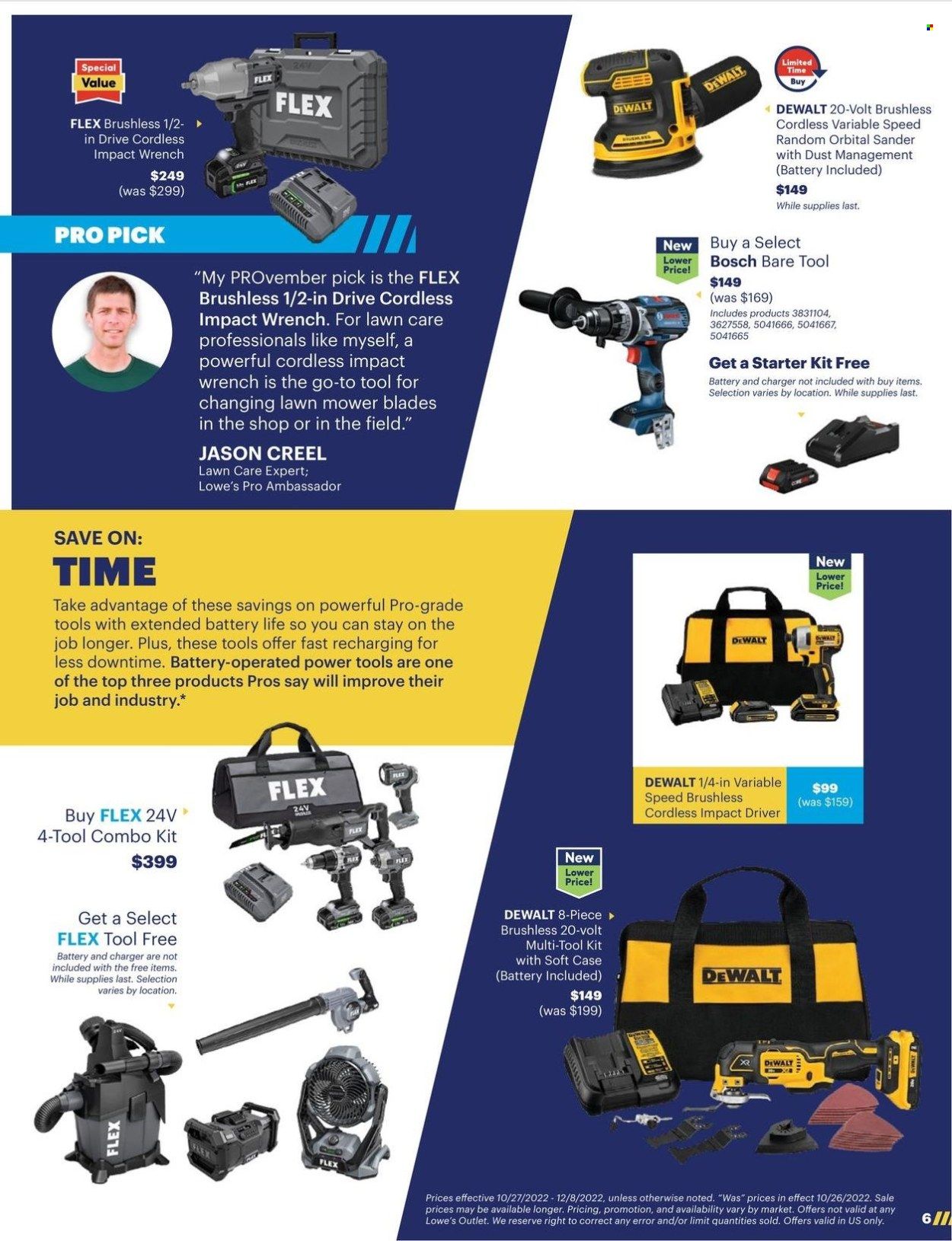 Lowe's Weekly Ad Flyer Specials October 27 to December 8, 2022
