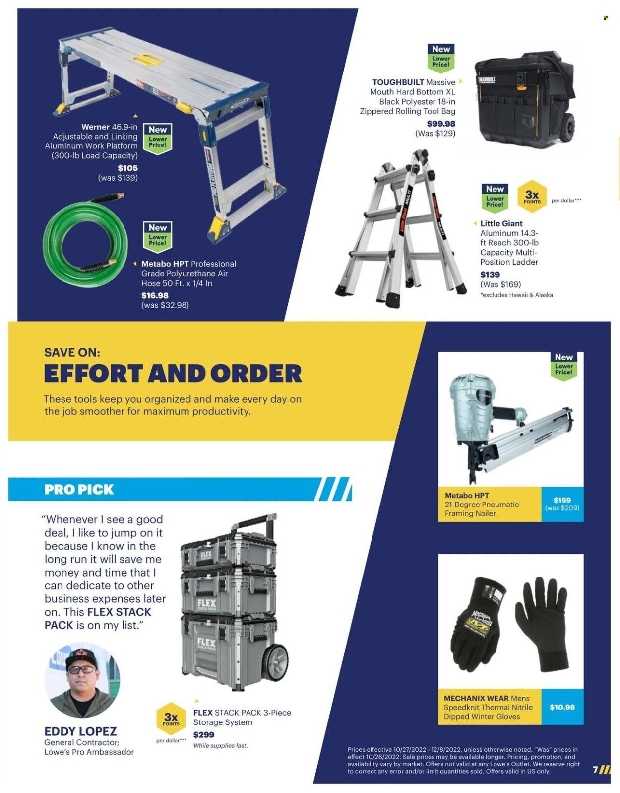 Lowe's Weekly Ad Flyer Specials October 27 to December 8, 2022