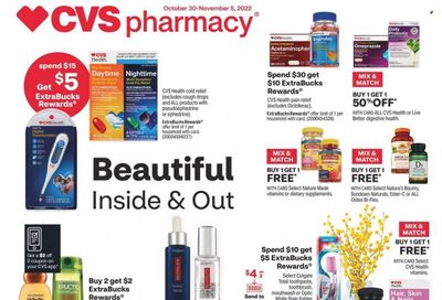 CVS Pharmacy Weekly Ad Flyer Specials October 30 to November 5, 2022