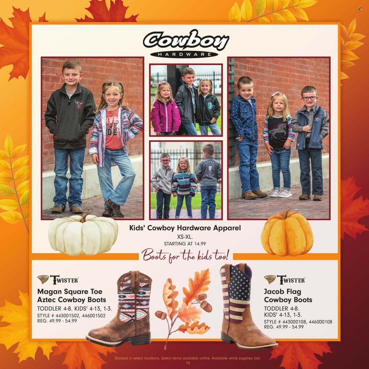 Orscheln Farm and Home (IA, IN, KS, MO, NE, OK) Weekly Ad Flyer Specials October 20 to December 31, 2022