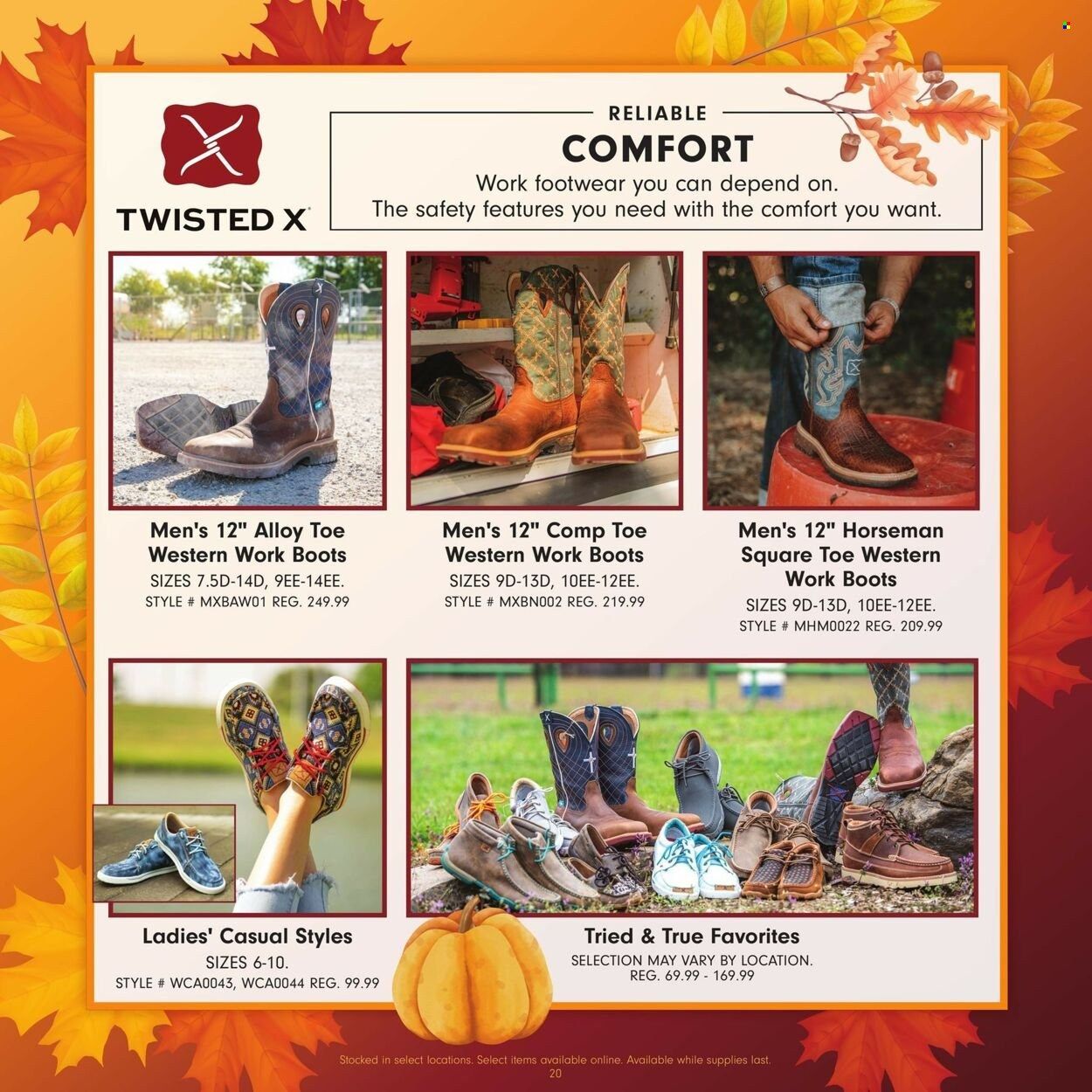 Orscheln Farm and Home (IA, IN, KS, MO, NE, OK) Weekly Ad Flyer Specials October 20 to December 31, 2022