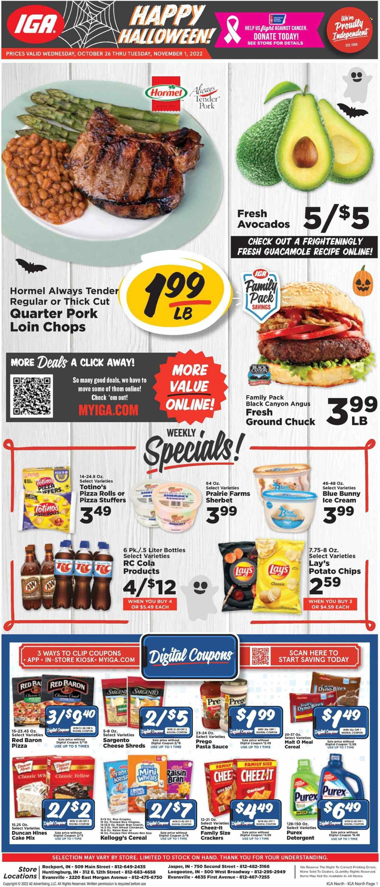 IGA (IN) Weekly Ad Flyer Specials October 26 to November 1, 2022