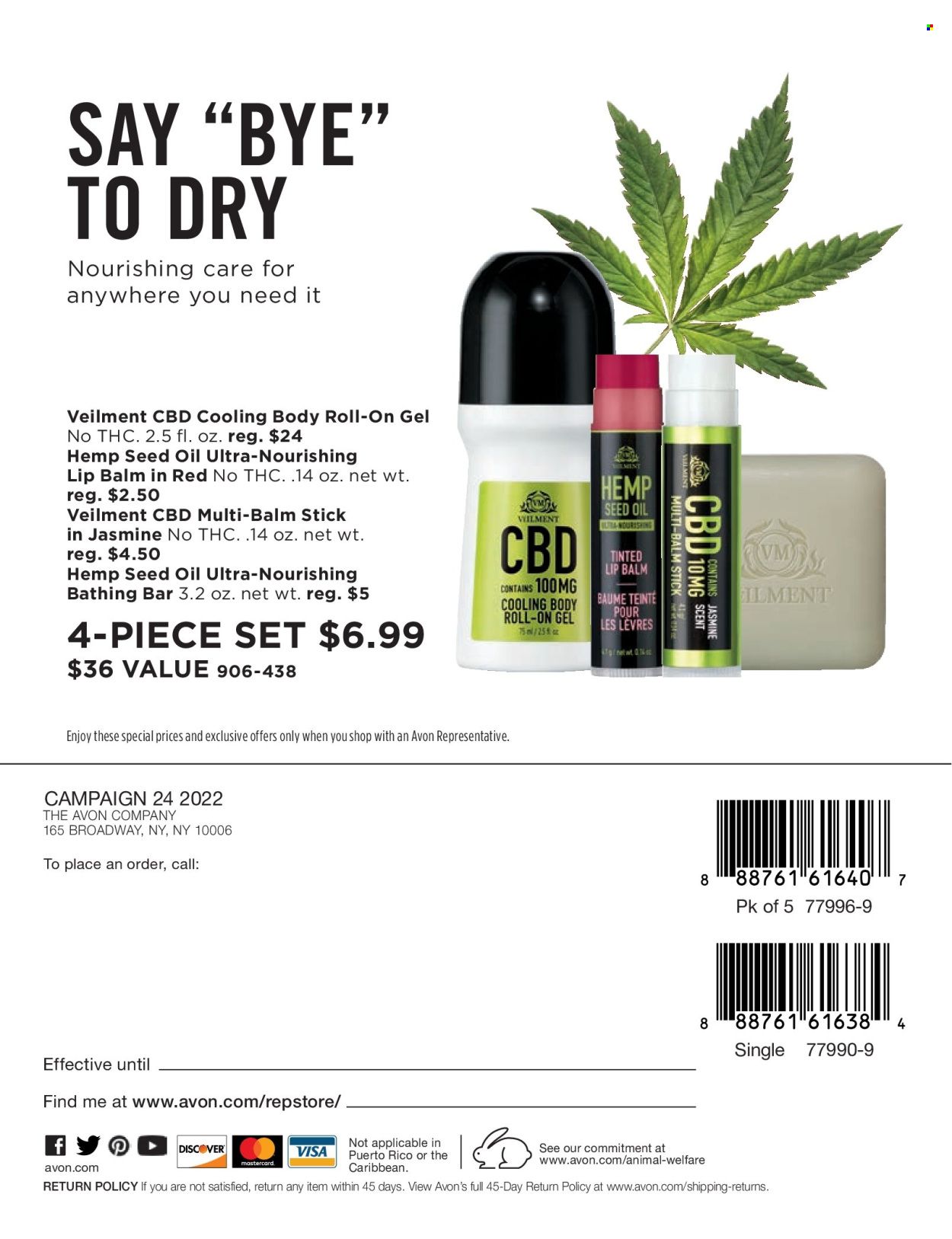 Avon Weekly Ad Flyer Specials October 26 to November 8, 2022