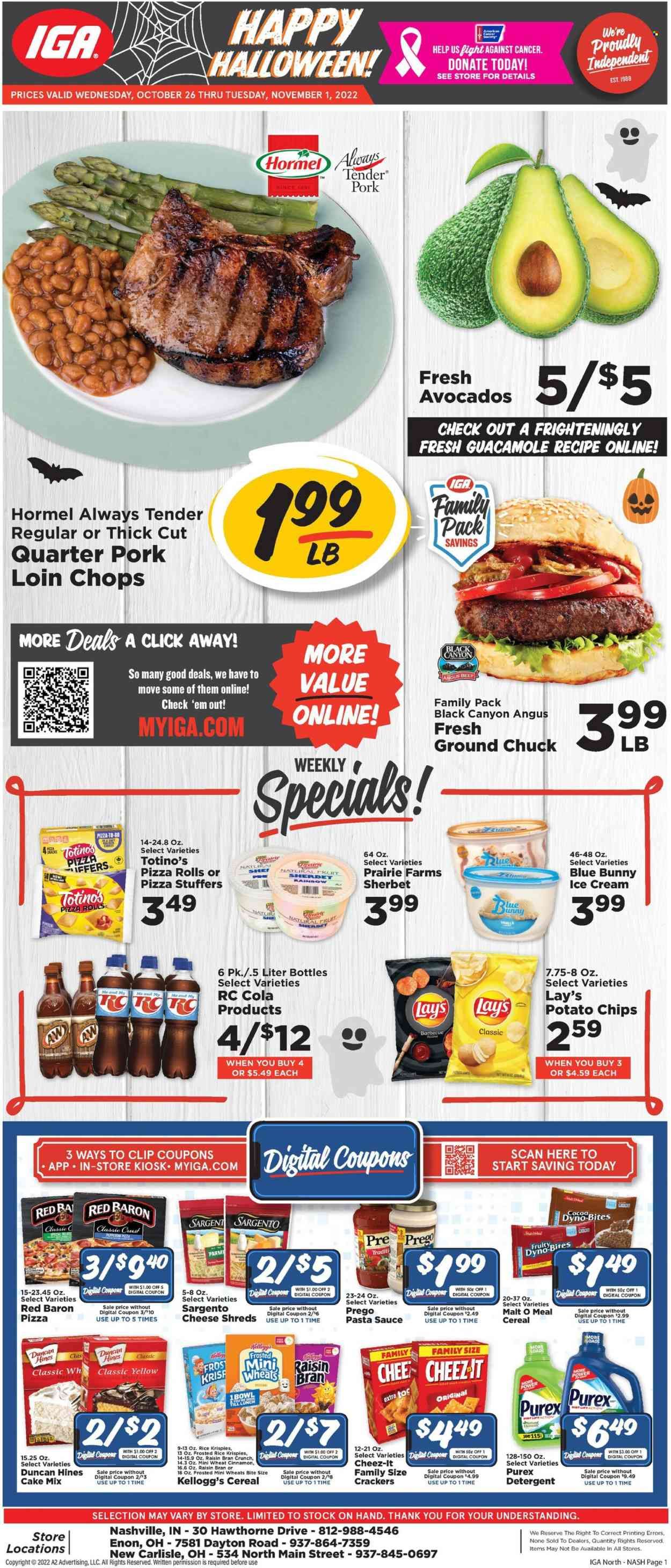 IGA (OH) Weekly Ad Flyer Specials October 26 to November 1, 2022