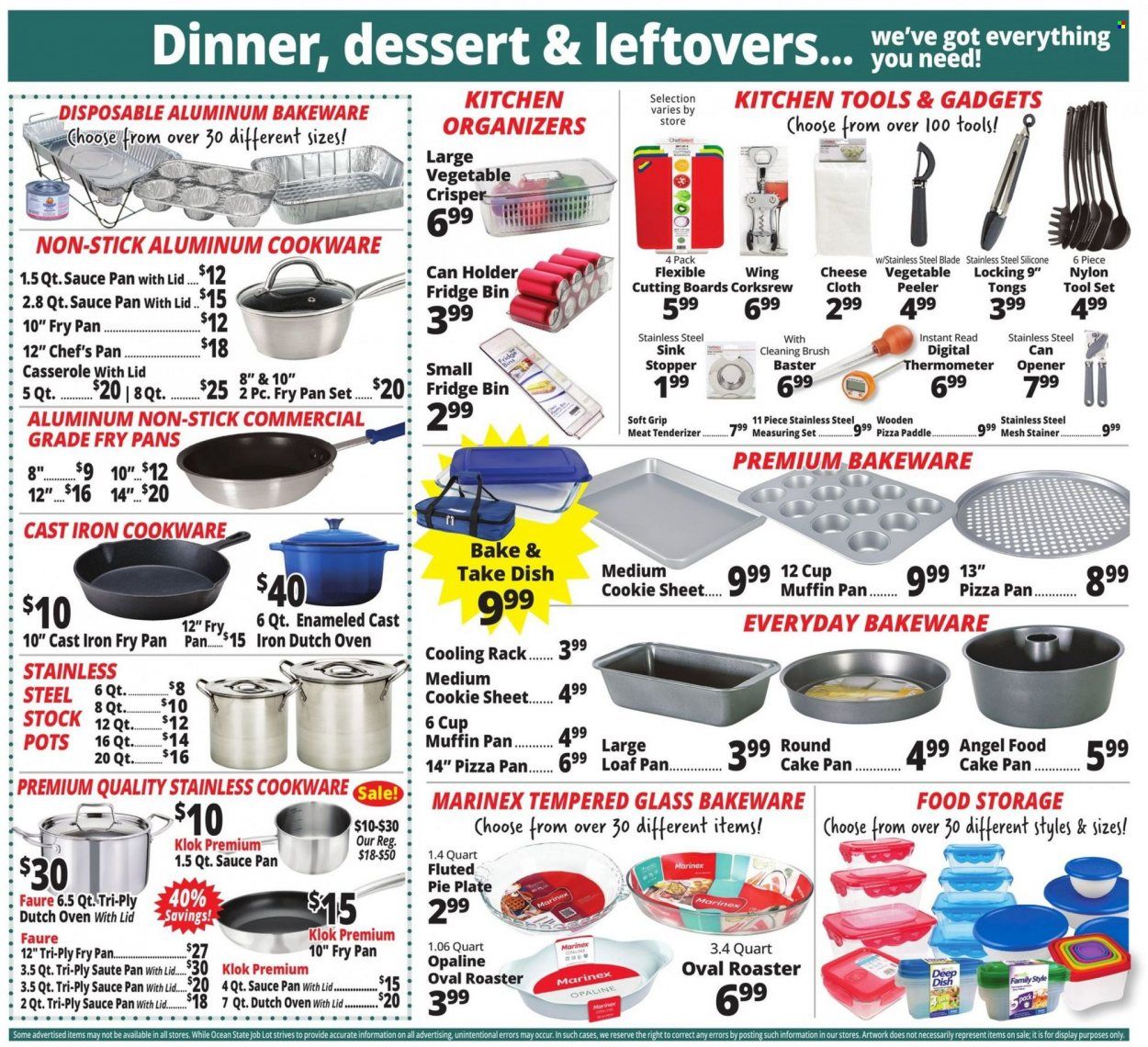 Ocean State Job Lot (CT, MA, ME, NH, NJ, NY, RI, VT) Weekly Ad Flyer Specials October 27 to November 2, 2022