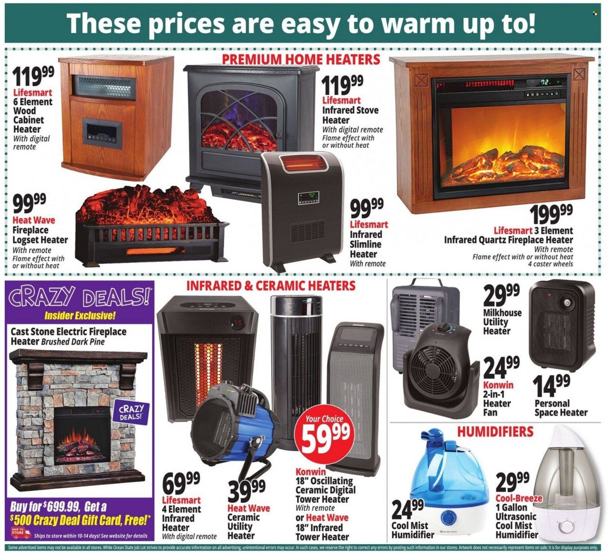 Ocean State Job Lot (CT, MA, ME, NH, NJ, NY, RI, VT) Weekly Ad Flyer Specials October 27 to November 2, 2022