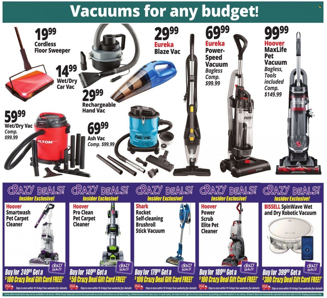 Ocean State Job Lot (CT, MA, ME, NH, NJ, NY, RI, VT) Weekly Ad Flyer Specials October 27 to November 2, 2022