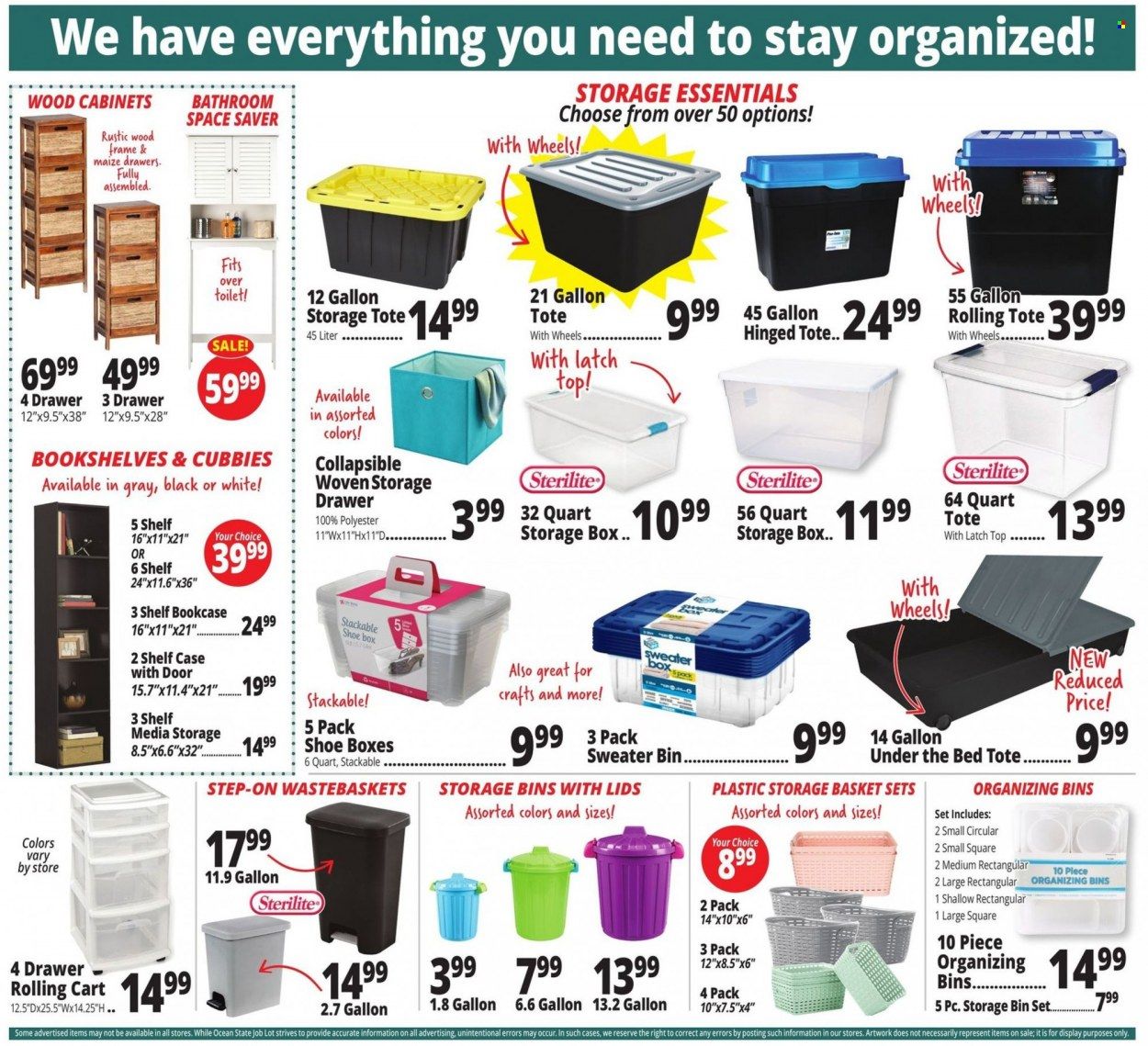 Ocean State Job Lot (CT, MA, ME, NH, NJ, NY, RI, VT) Weekly Ad Flyer Specials October 27 to November 2, 2022