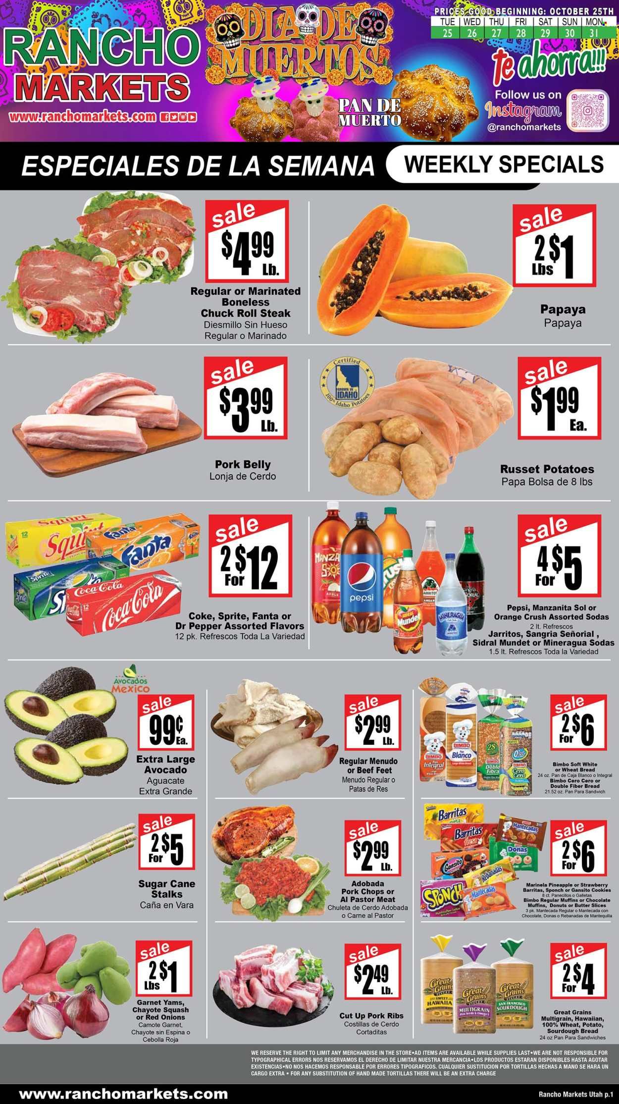 Rancho Markets (UT) Weekly Ad Flyer Specials October 25 to October 31, 2022