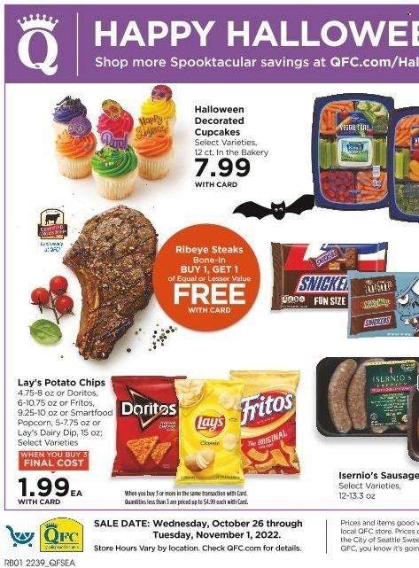 QFC (WA) Weekly Ad Flyer Specials October 26 to November 1, 2022