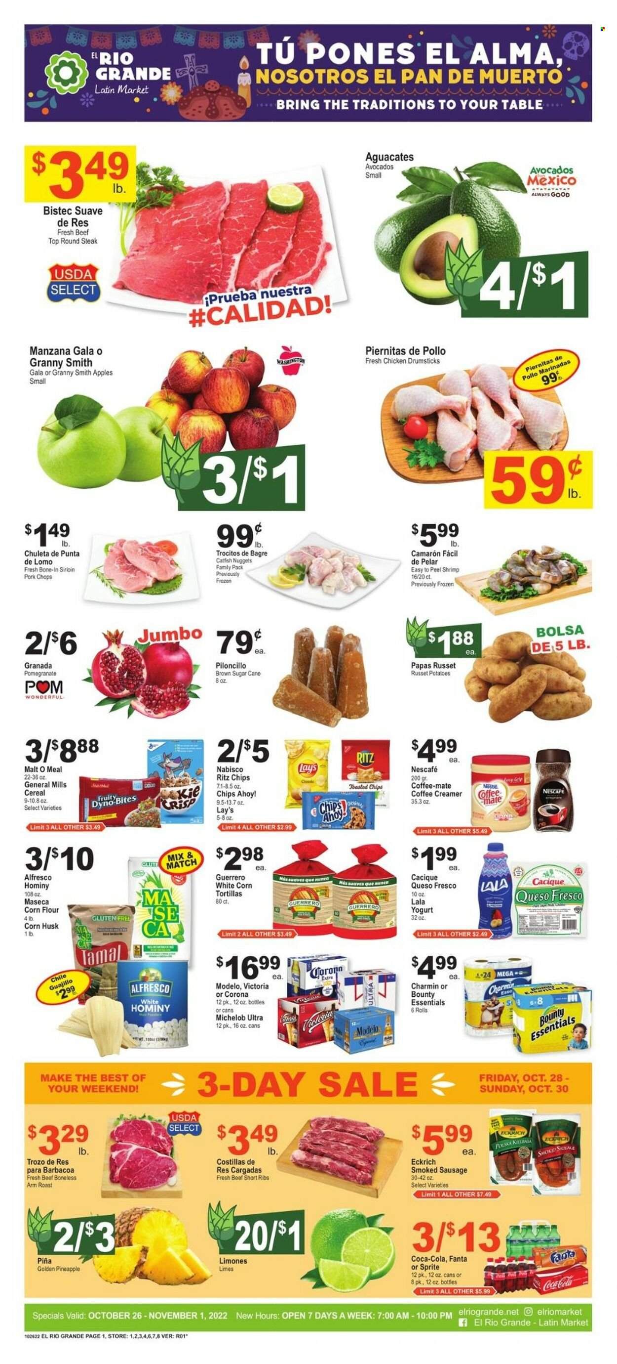 El Rio Grande (TX) Weekly Ad Flyer Specials October 26 to November 1, 2022