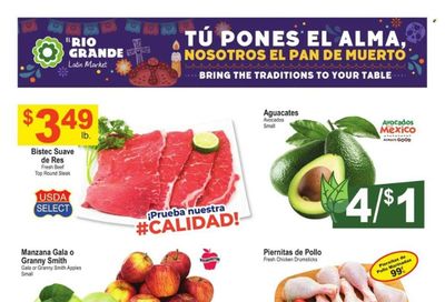 El Rio Grande (TX) Weekly Ad Flyer Specials October 26 to November 1, 2022