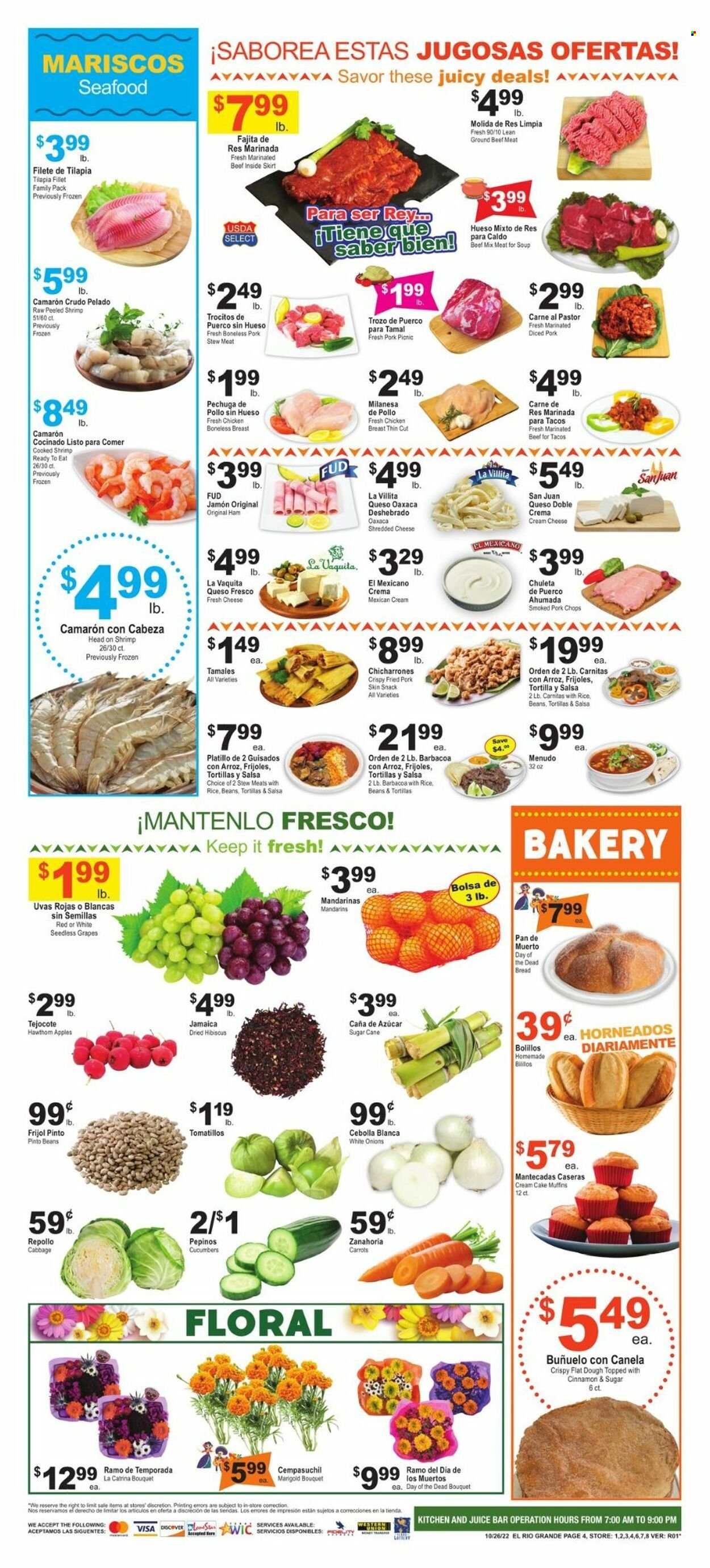 El Rio Grande (TX) Weekly Ad Flyer Specials October 26 to November 1, 2022