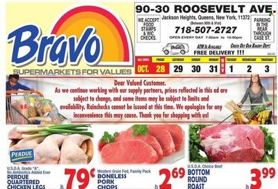 Bravo Supermarkets (CT, FL, MA, NJ, NY, PA) Weekly Ad Flyer Specials October 28 to November 3, 2022