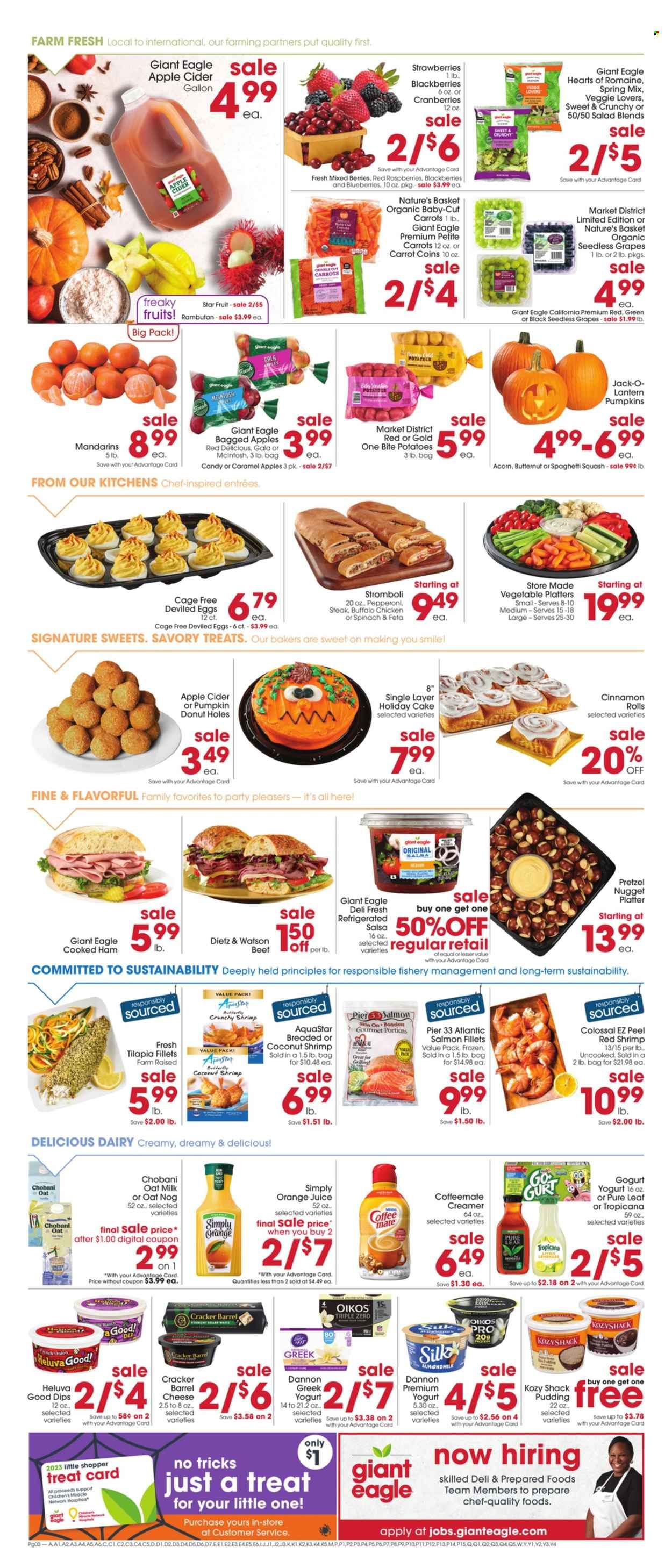 Giant Eagle (OH, PA) Weekly Ad Flyer Specials October 27 to November 2, 2022