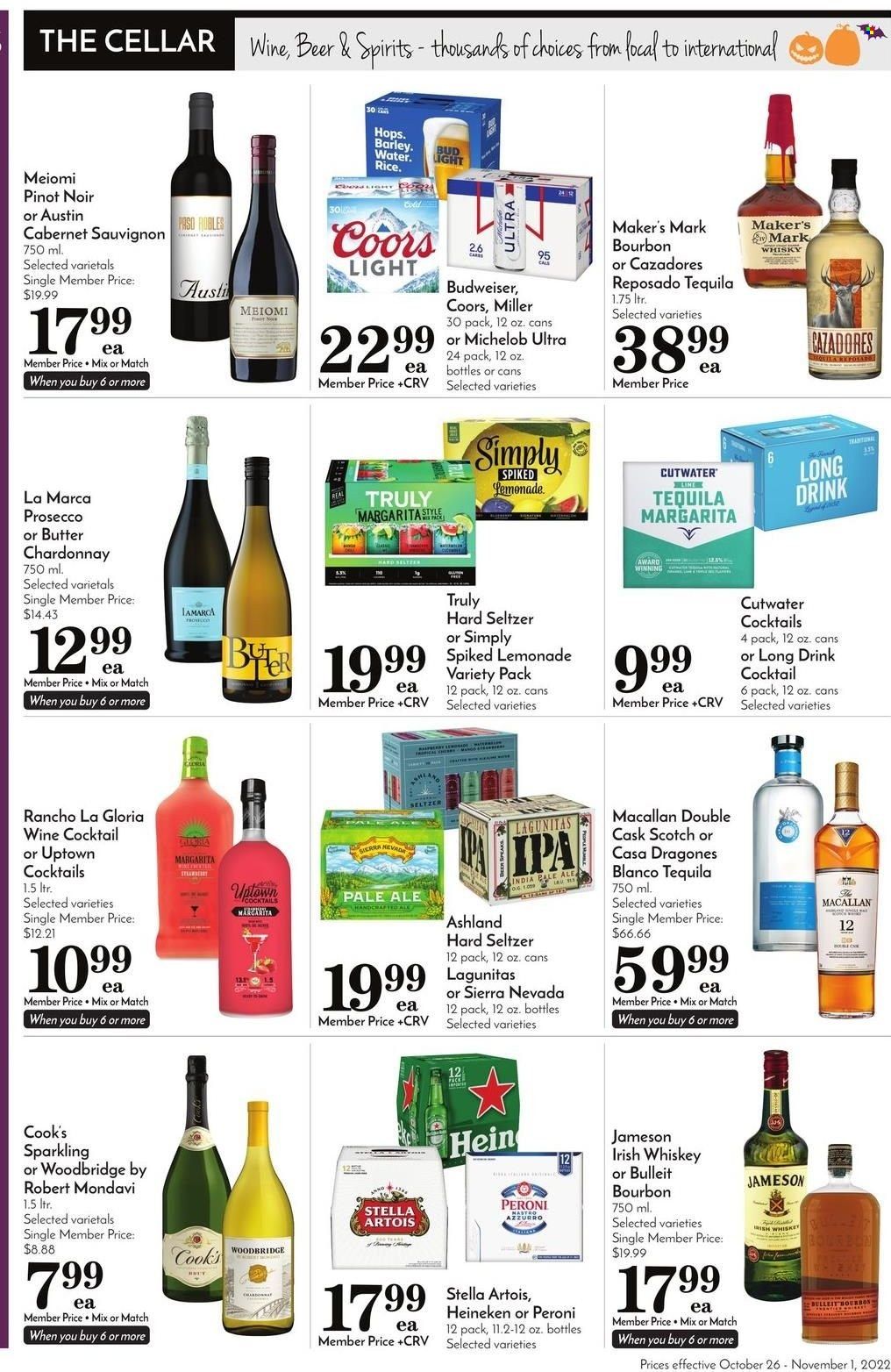 Pavilions (CA) Weekly Ad Flyer Specials October 26 to November 1, 2022