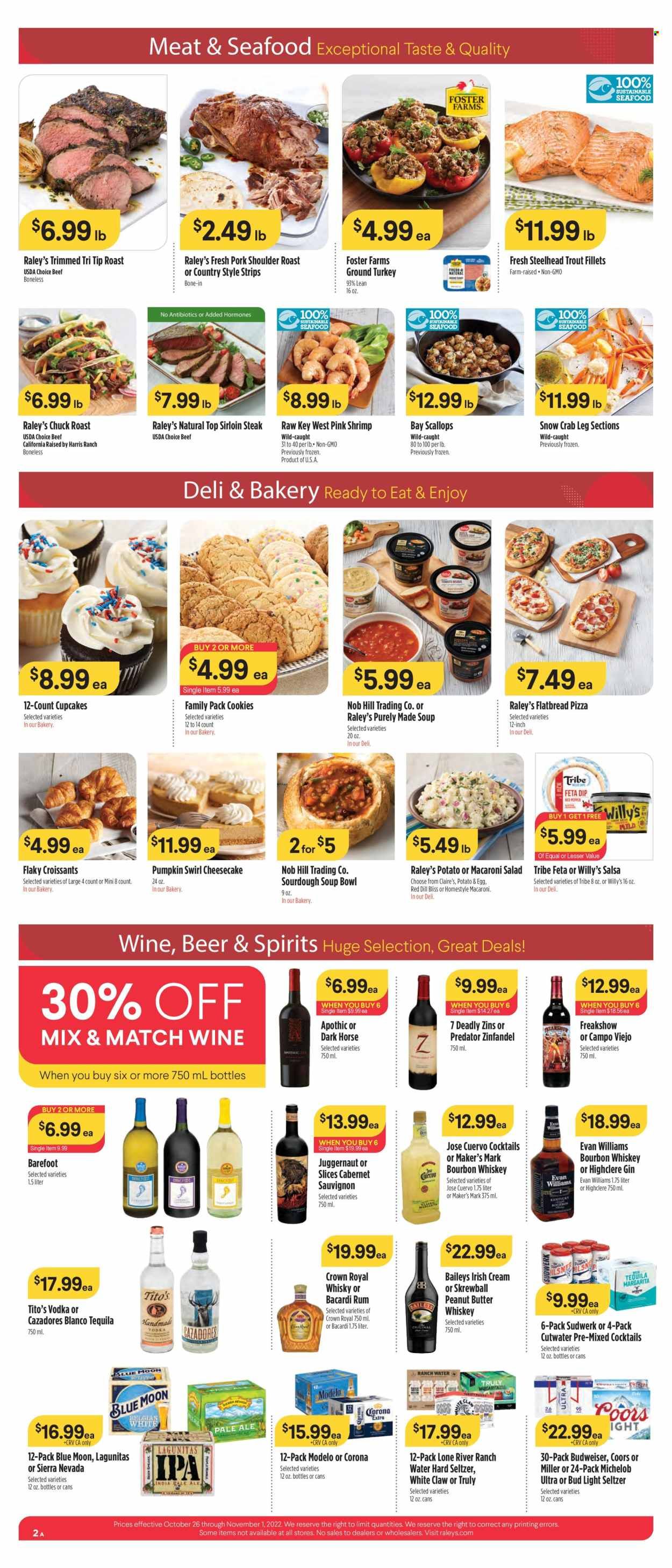 Raley's (CA, NV) Weekly Ad Flyer Specials October 26 to November 1, 2022