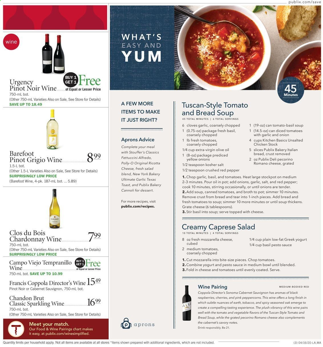 Publix Weekly Ad & Flyer April 16 to 22