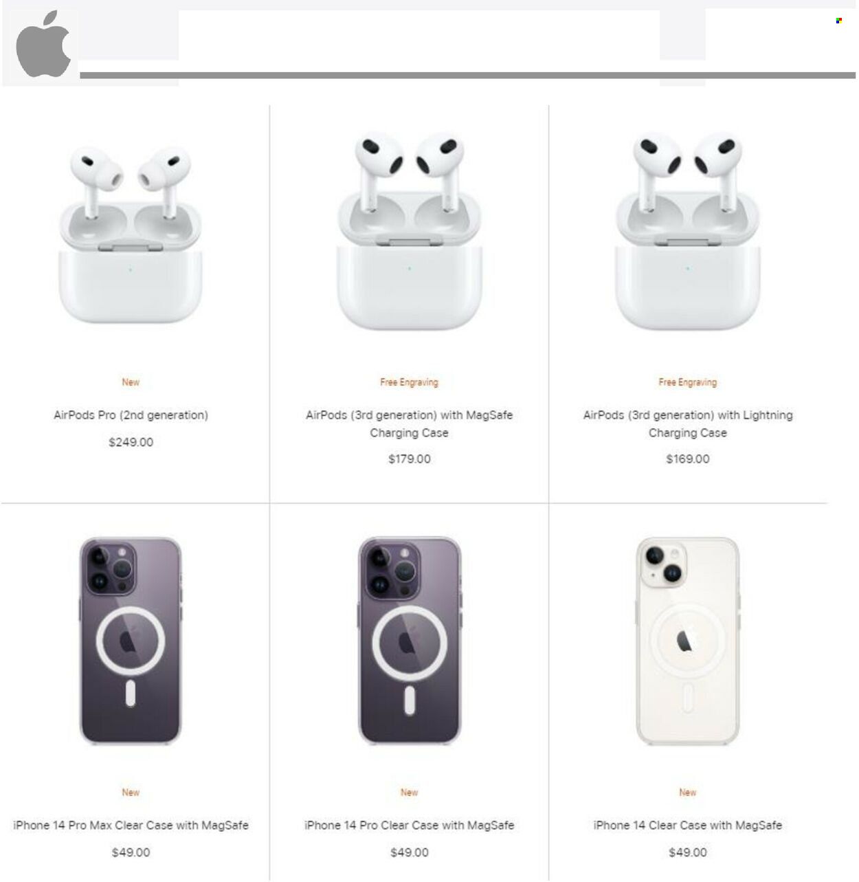 Apple Promotions & Flyer Specials November 2022
