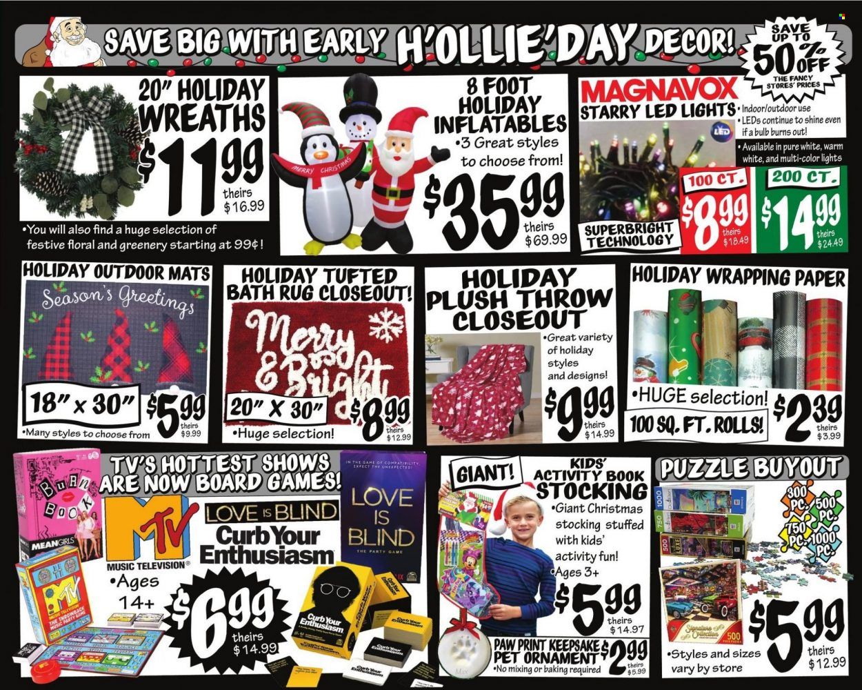 Ollie's Bargain Outlet Weekly Ad Flyer Specials October 27 to November 2, 2022