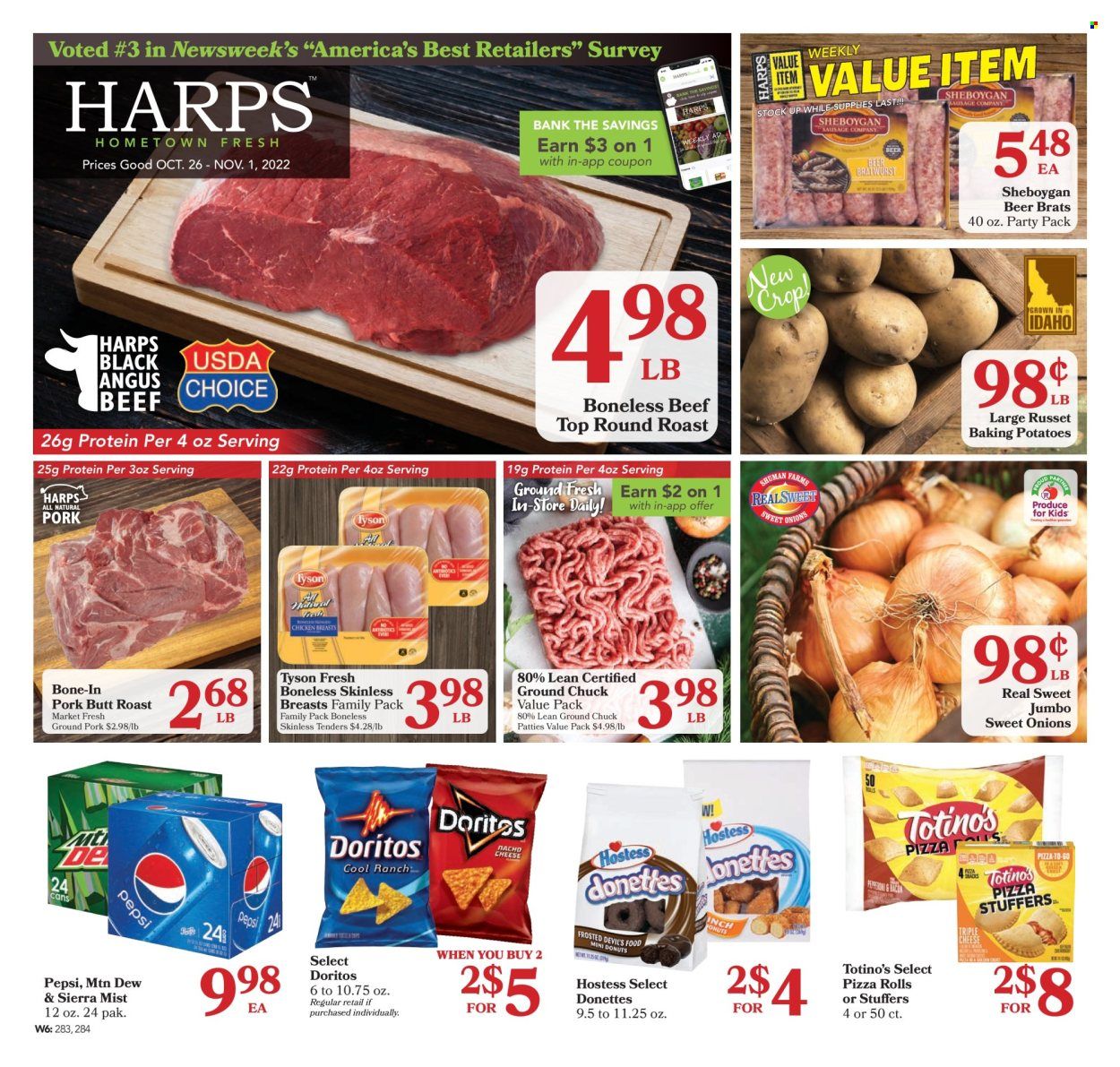 Harps Hometown Fresh (MO) Weekly Ad Flyer Specials October 26 to November 1, 2022