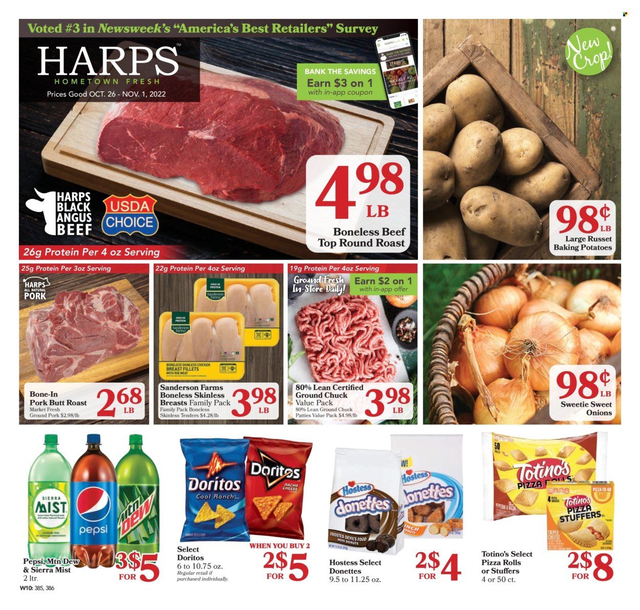 Harps Hometown Fresh (OK) Weekly Ad Flyer Specials October 26 to November 1, 2022